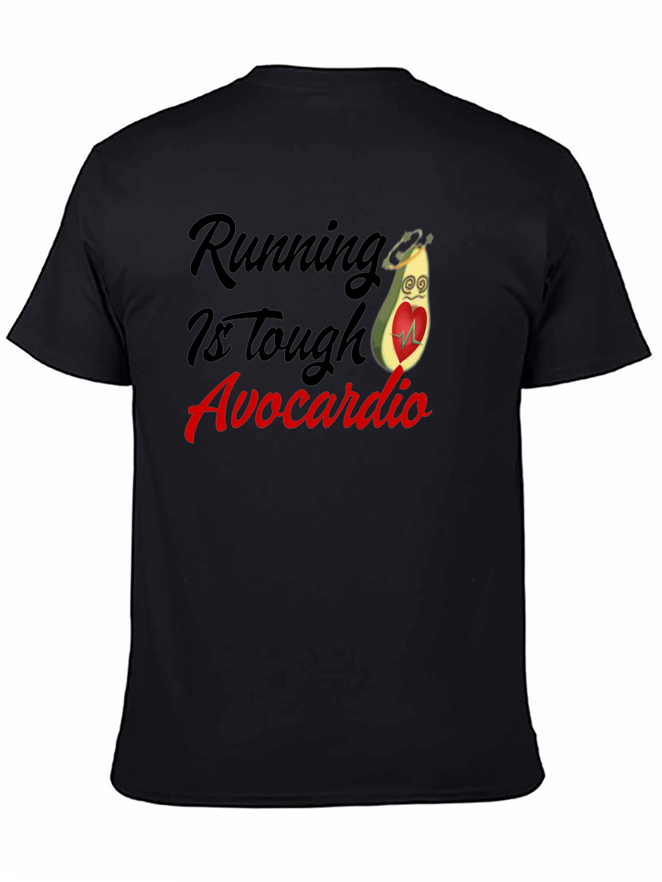 Running Is Tough Avocardio T-Shirt