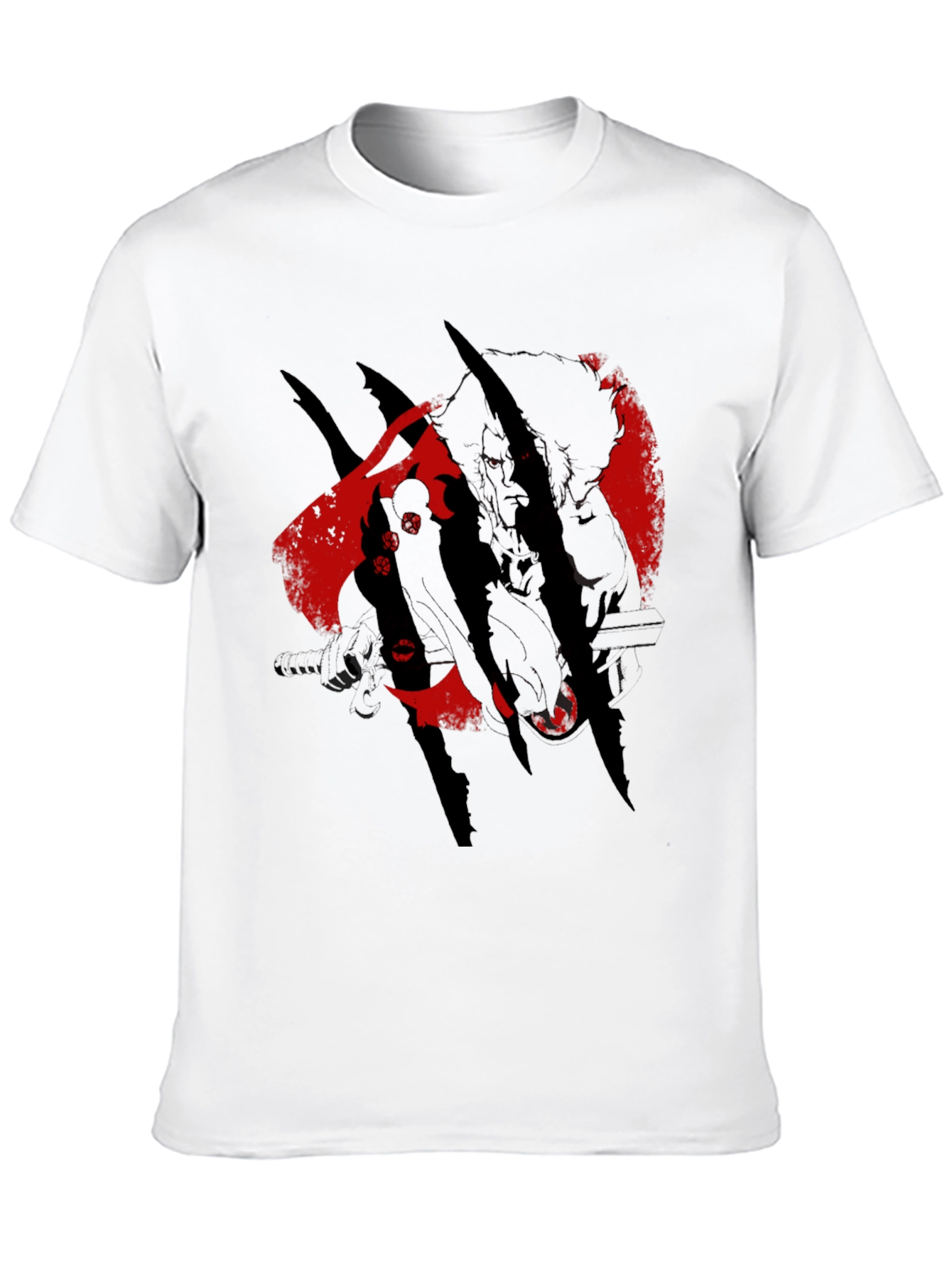 Black Graphic Tee - Vampire Hunter Design