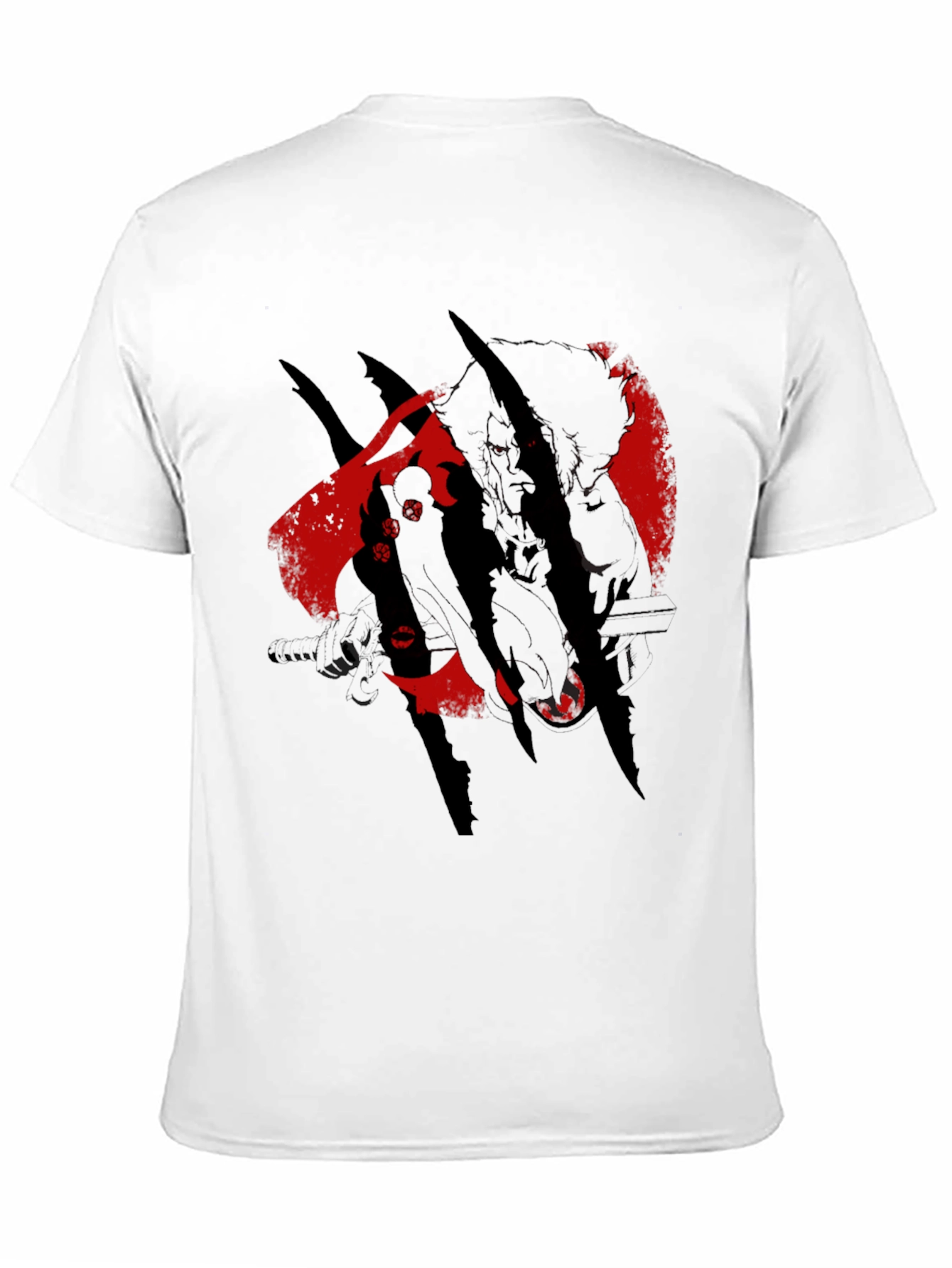 Black Graphic Tee - Vampire Hunter Design