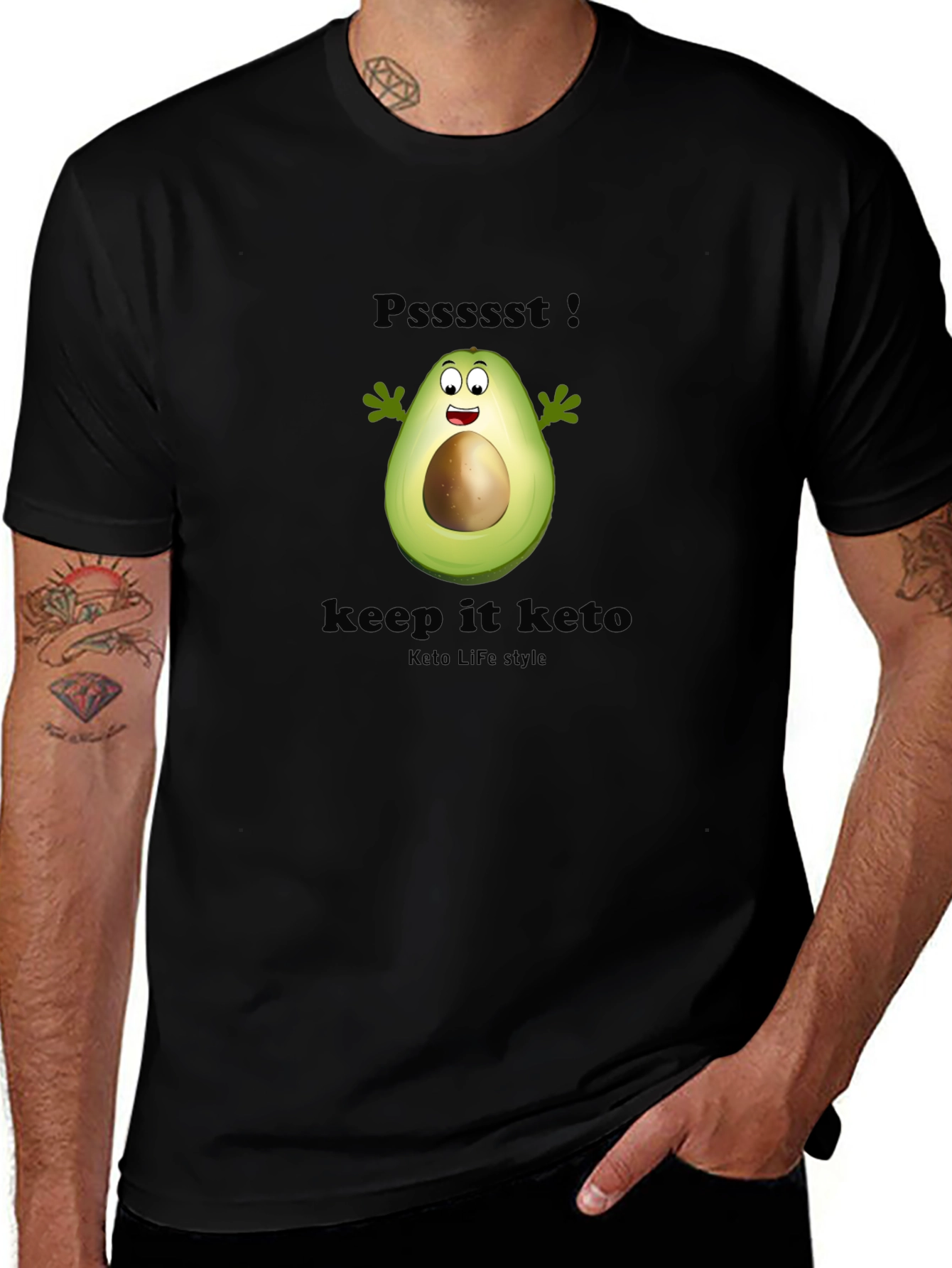 Keep It Keto Avocado T-Shirt