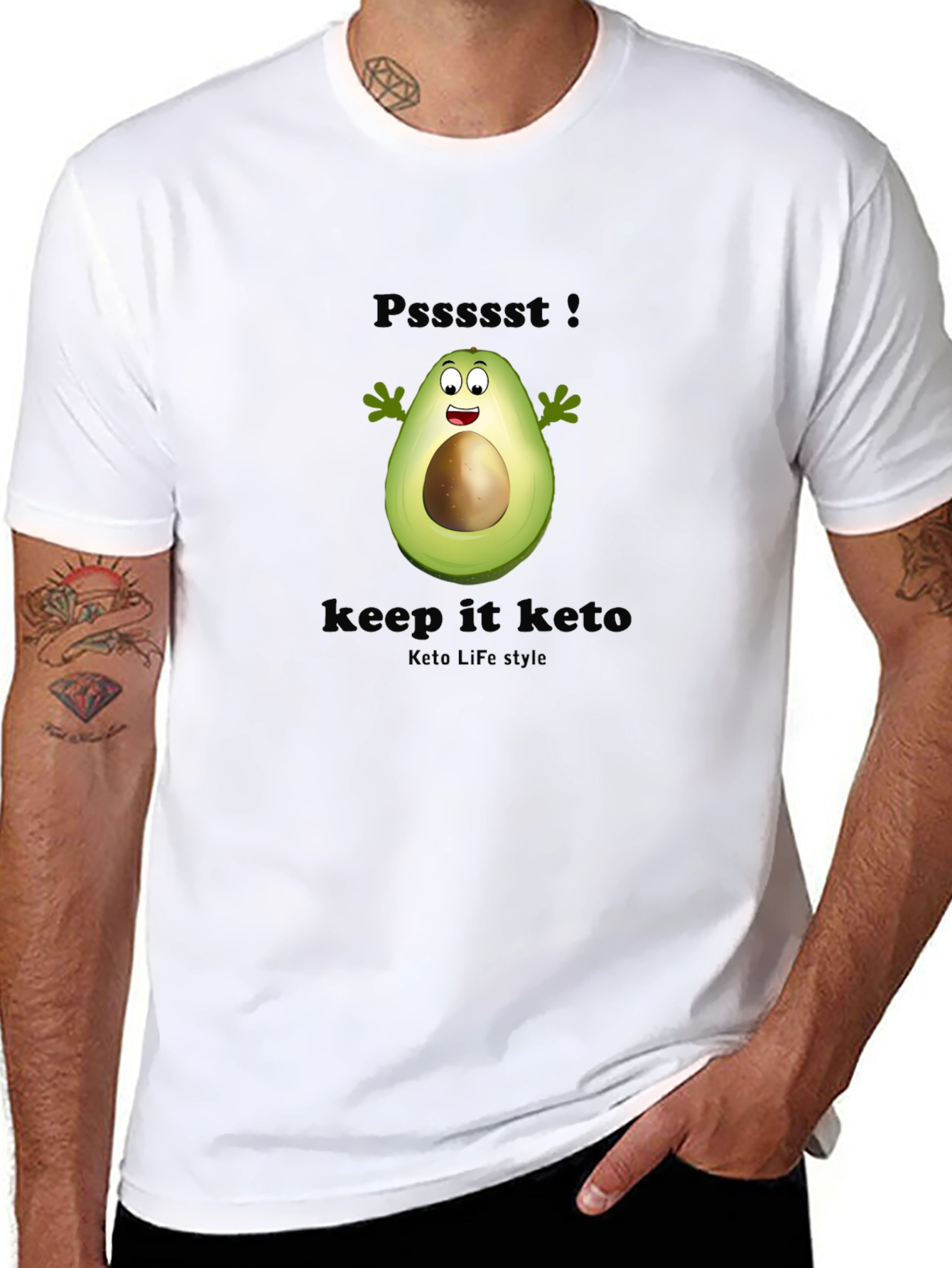 Keep It Keto Avocado T-Shirt