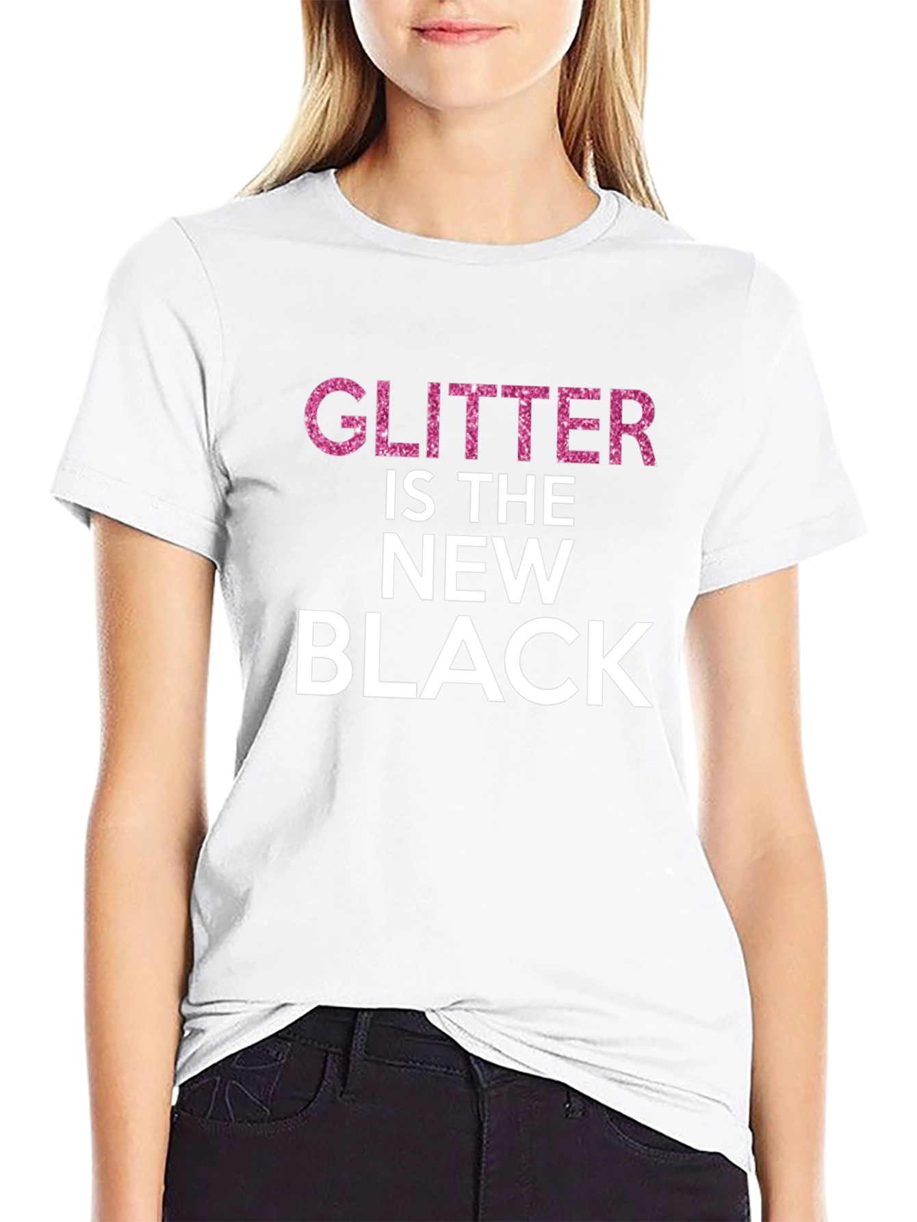 Glitter is the New Black Graphic Tee
