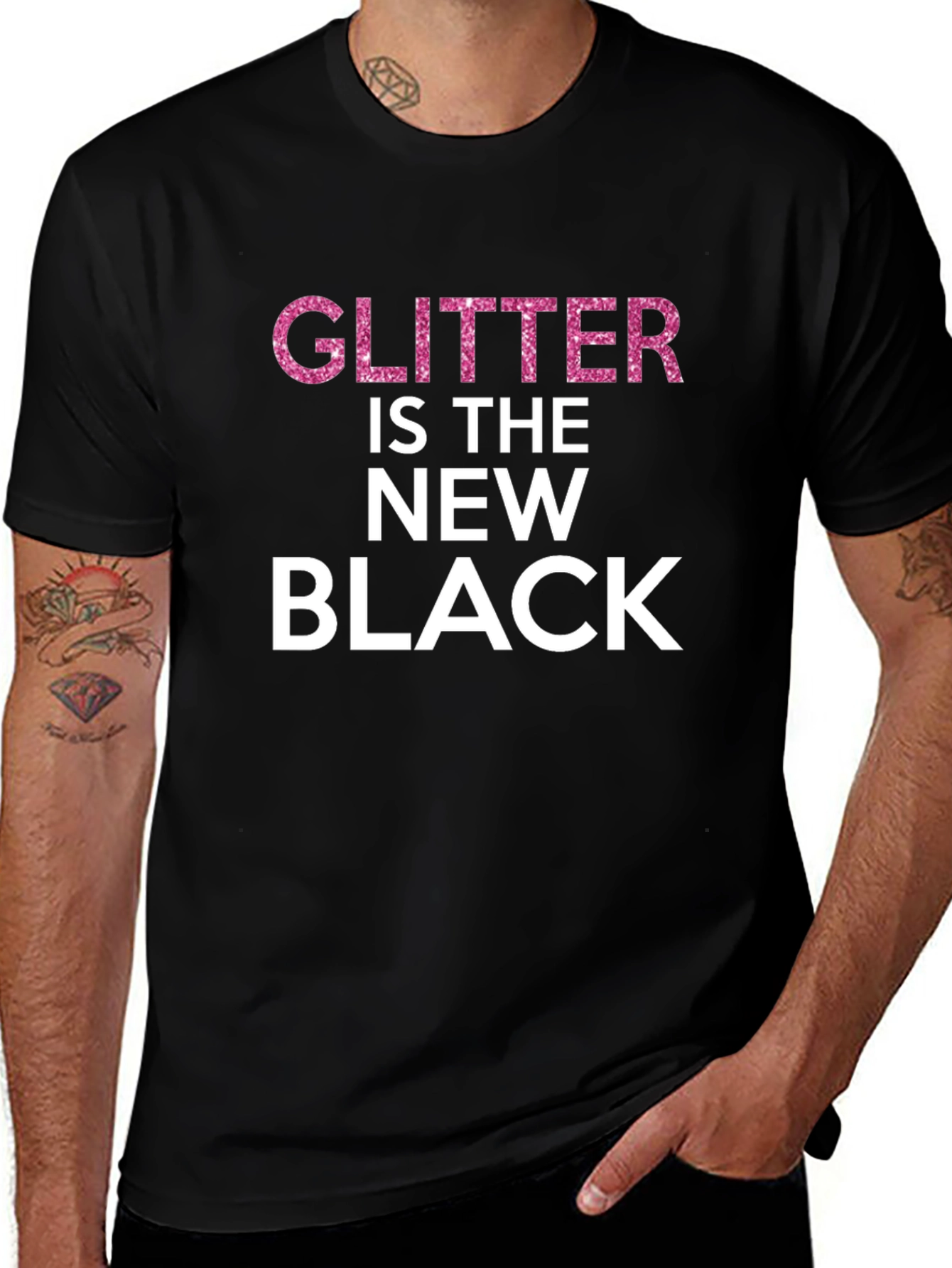 Glitter is the New Black Graphic Tee
