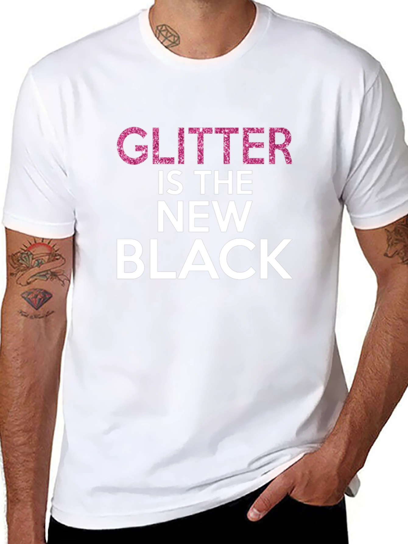 Glitter is the New Black Graphic Tee