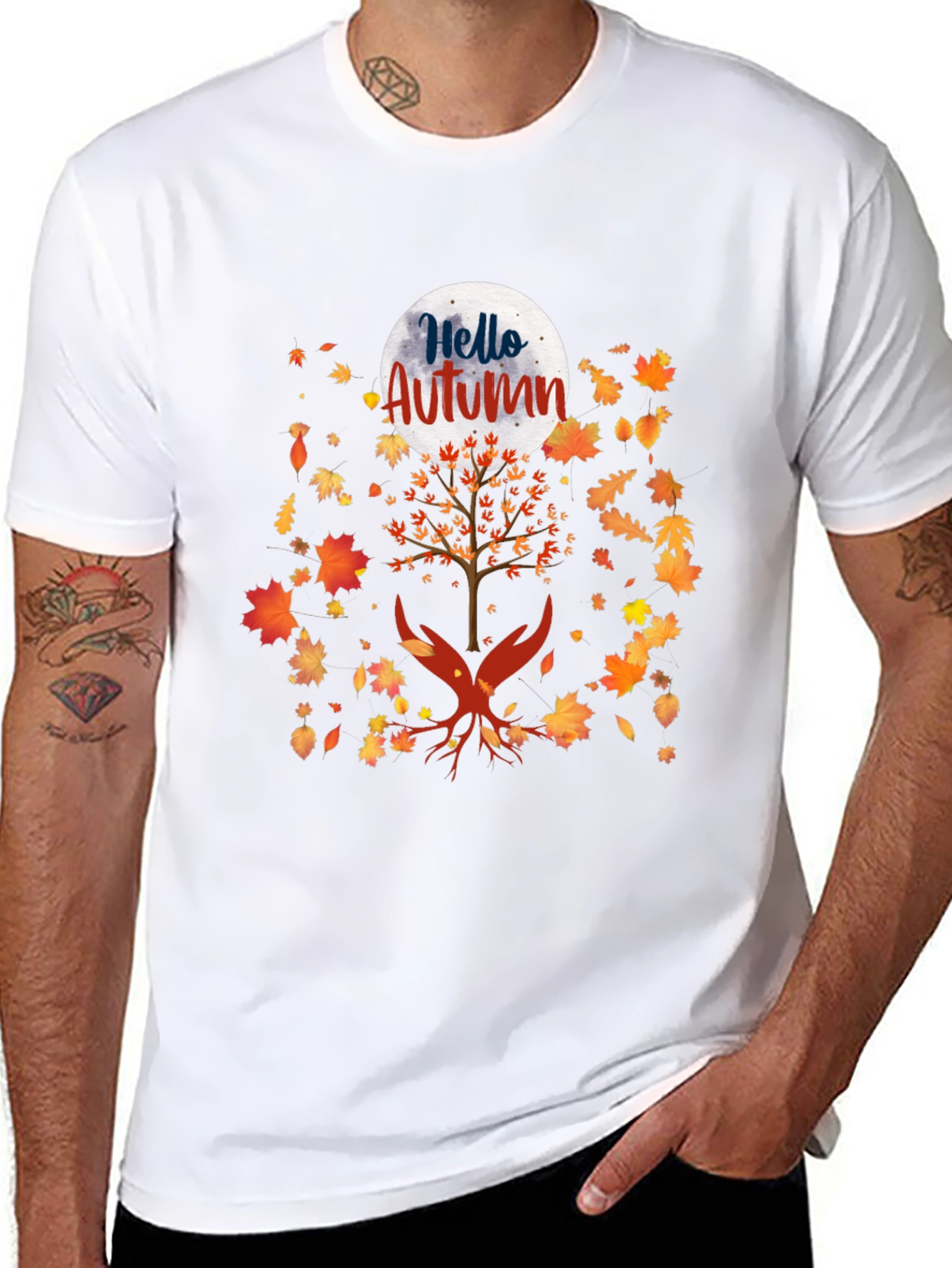 Hello Autumn Graphic Tee
