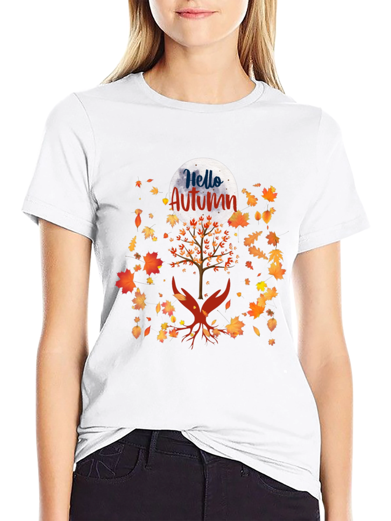 Hello Autumn Graphic Tee