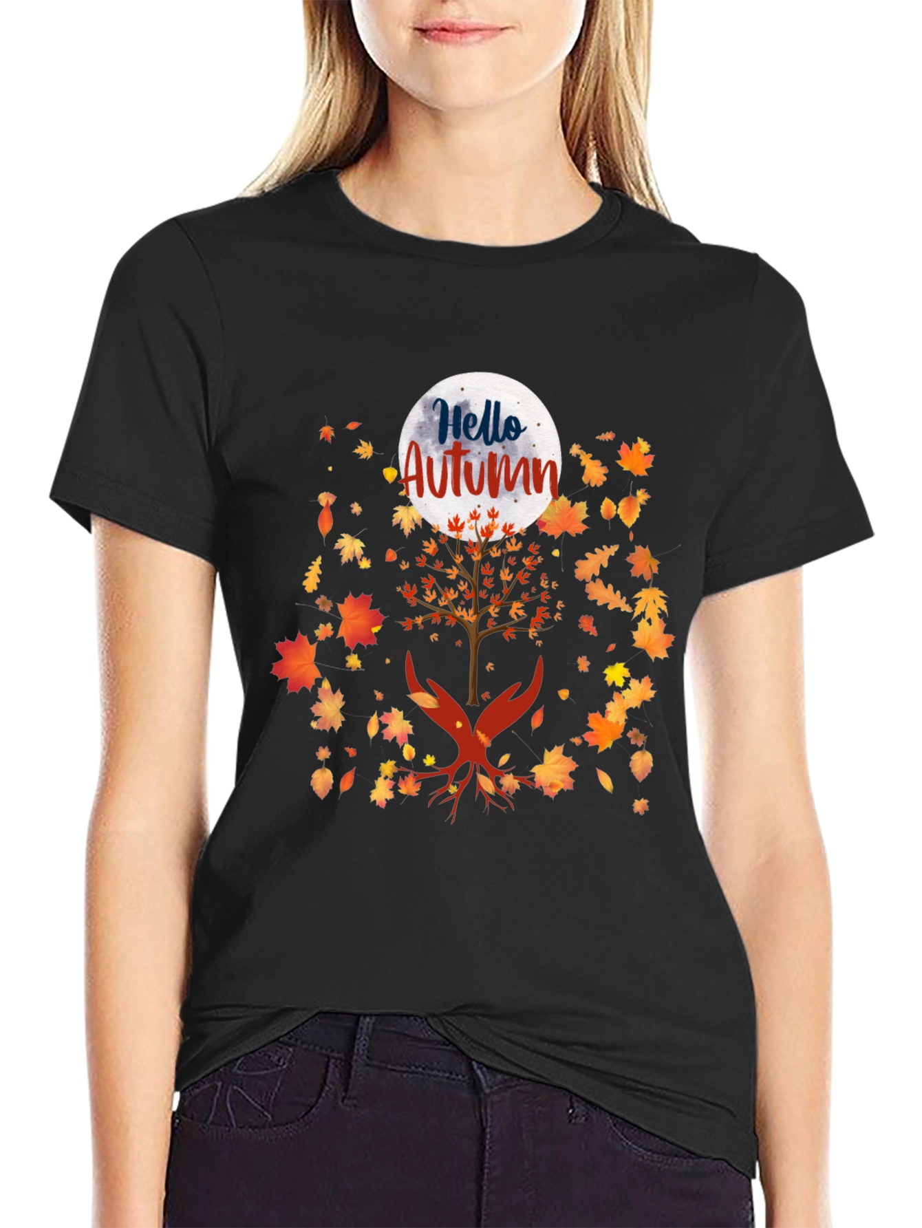 Hello Autumn Graphic Tee