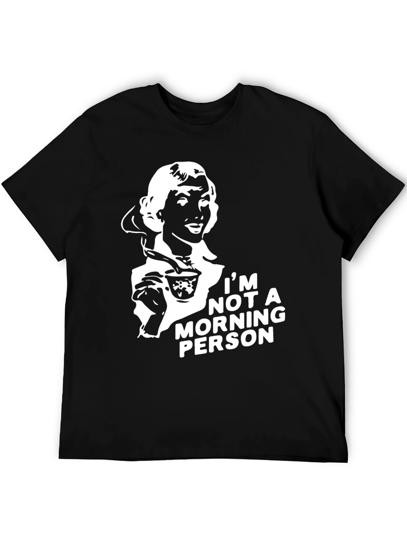 Im Not a Morning Person Graphic Tee
