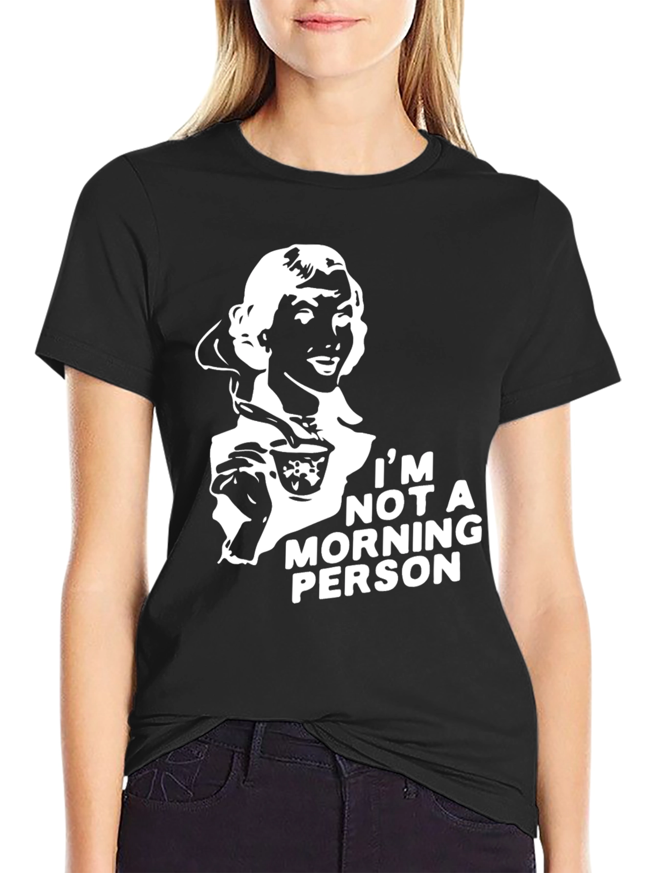 Im Not a Morning Person Graphic Tee
