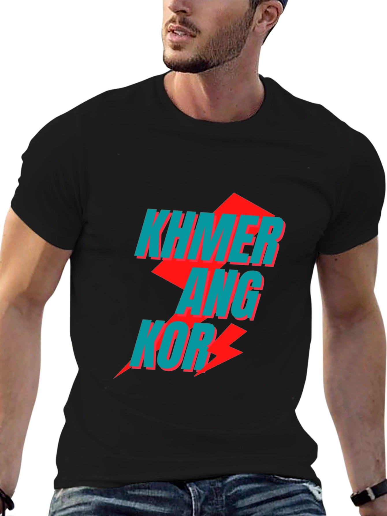 Khmer Angkor T-Shirt - Bold Graphic Tee