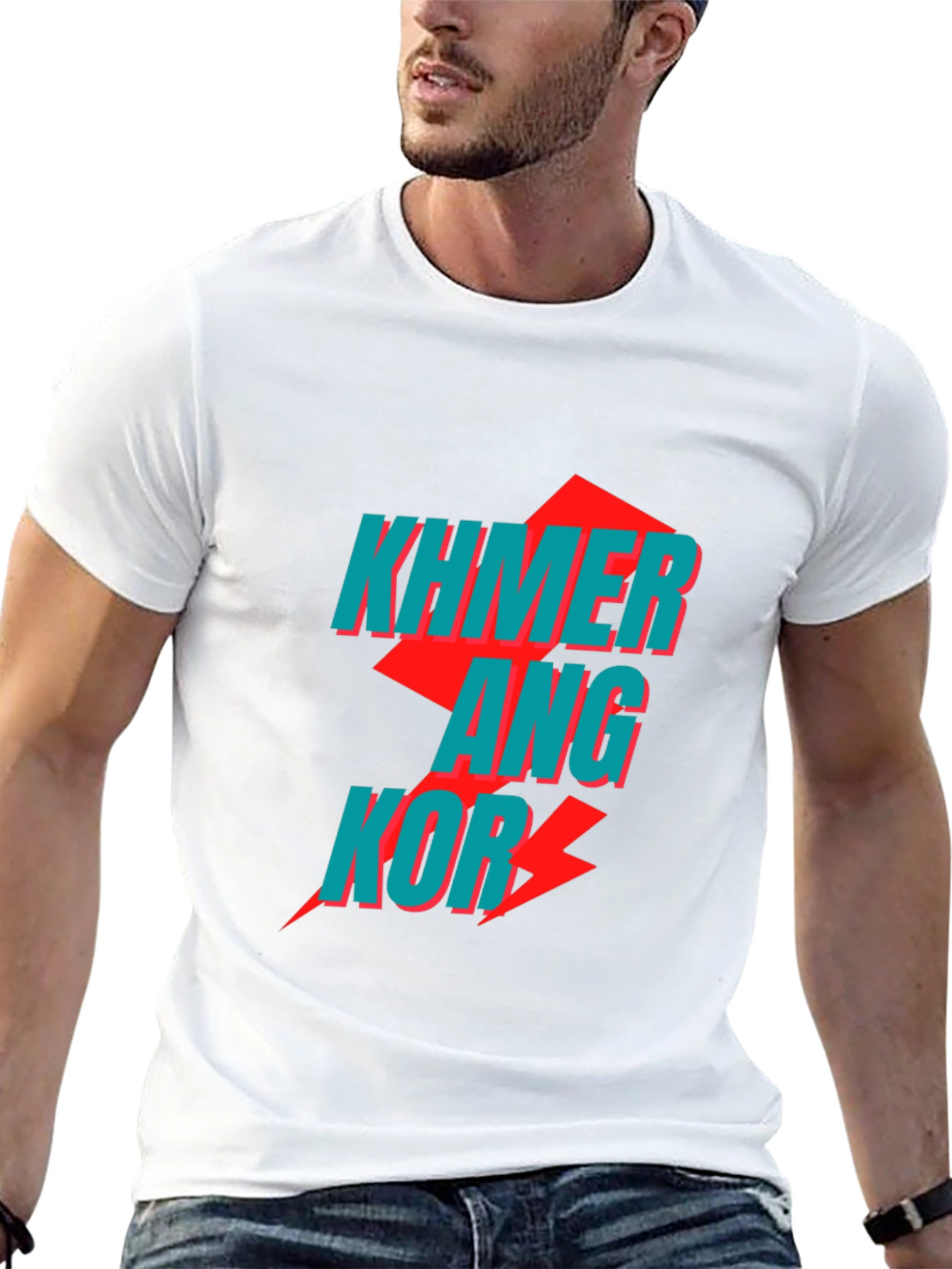 Khmer Angkor T-Shirt - Bold Graphic Tee