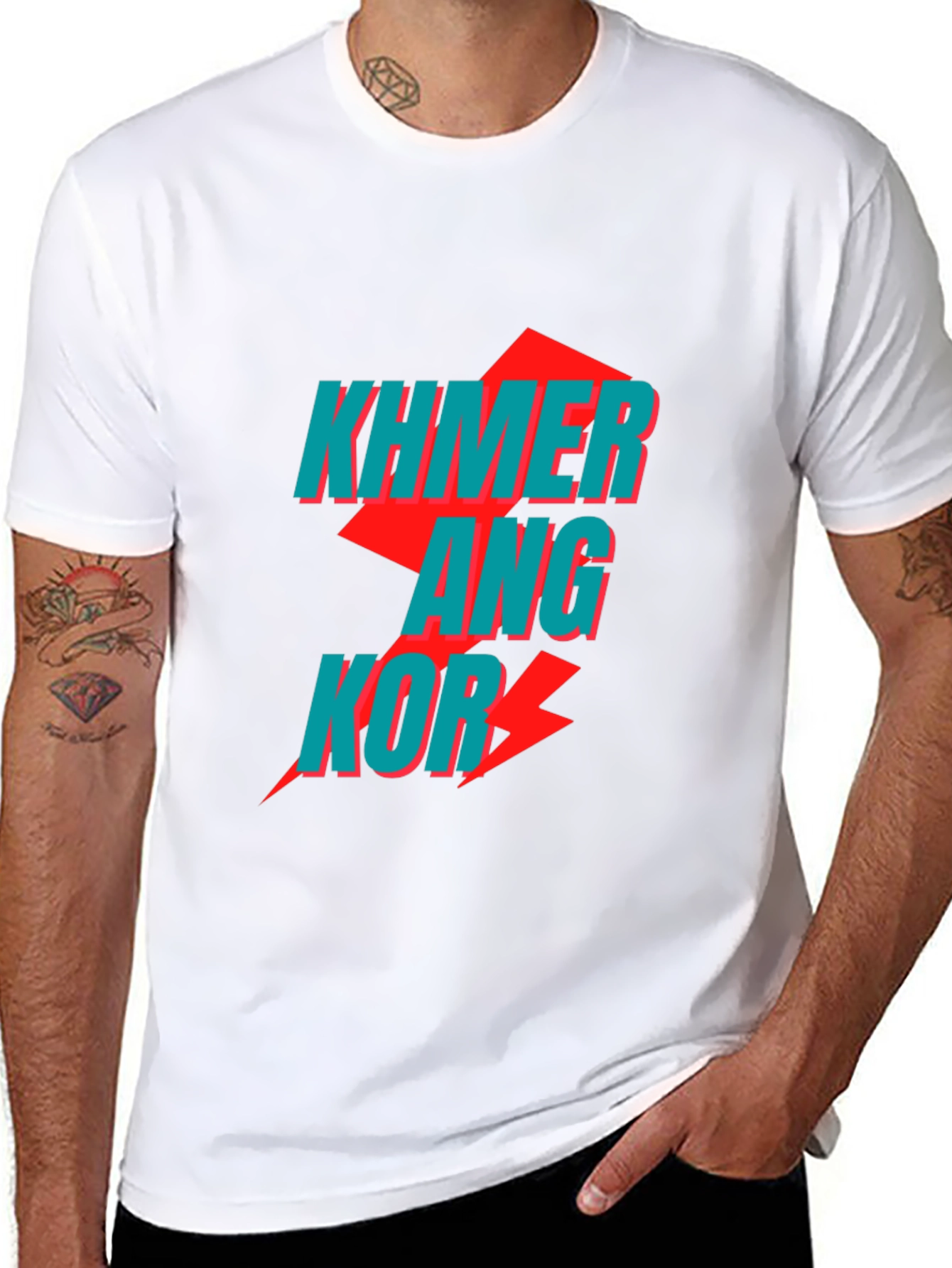 Khmer Angkor T-Shirt - Bold Graphic Tee
