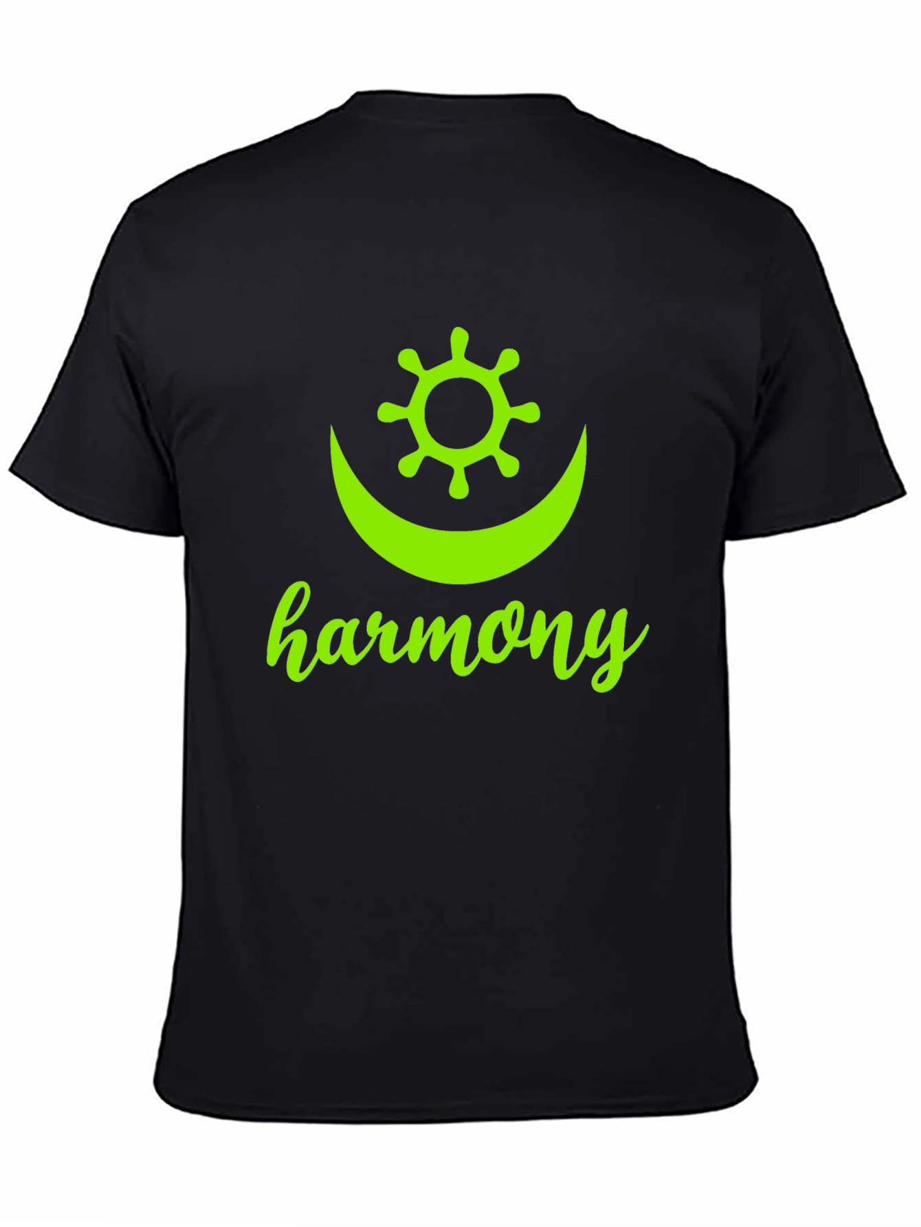 Harmony Graphic Tee - Black Unisex T-Shirt
