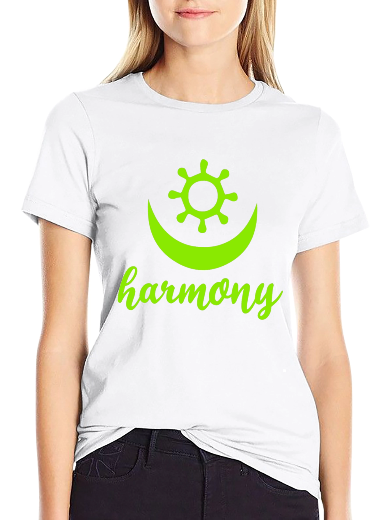 Harmony Graphic Tee - Black Unisex T-Shirt