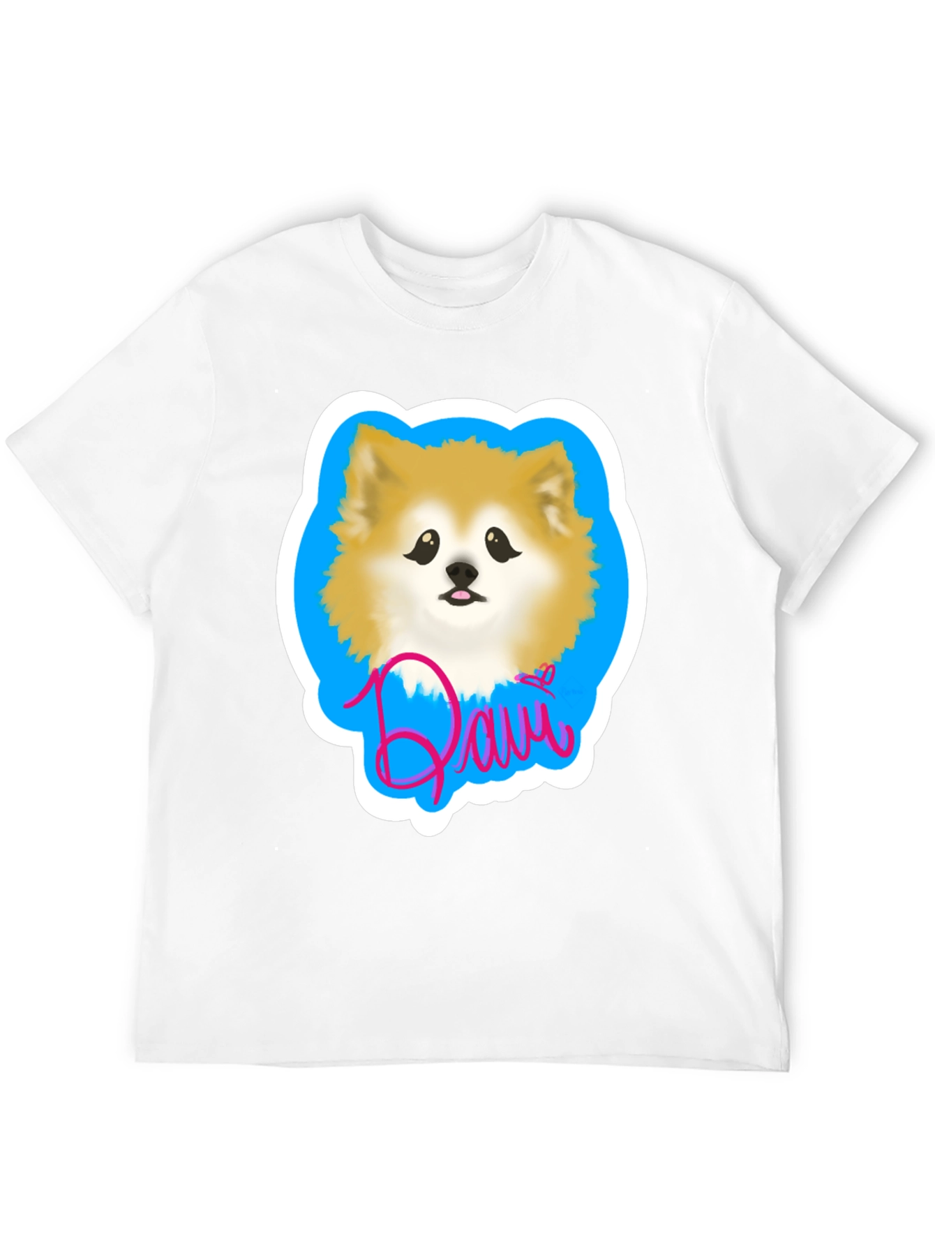Cute Pomeranian Dog T-Shirt