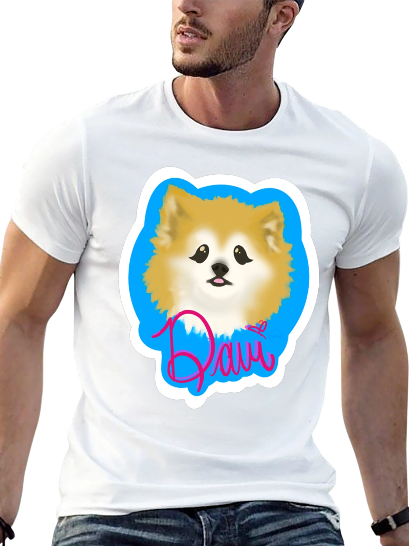 Cute Pomeranian Dog T-Shirt