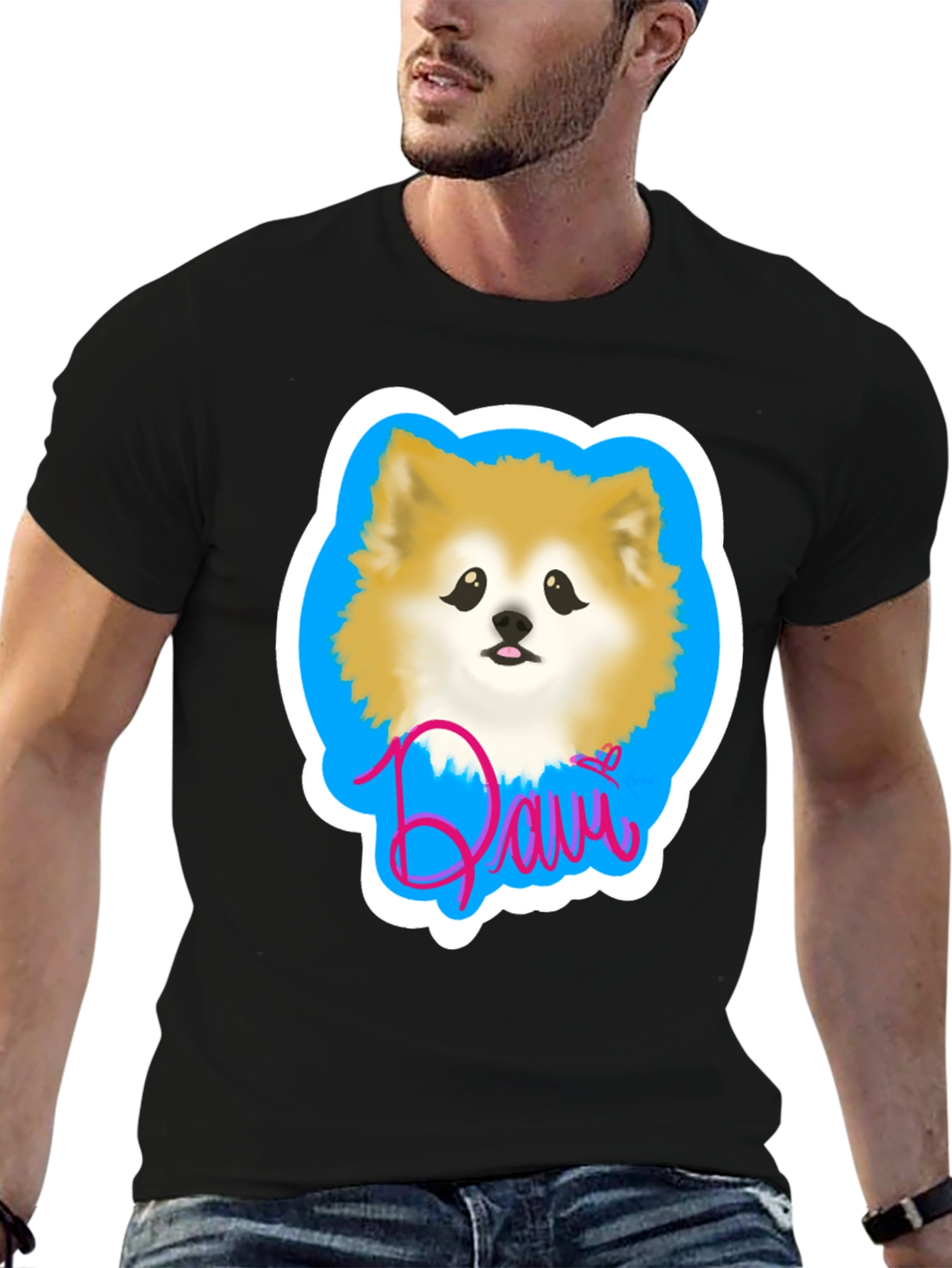 Cute Pomeranian Dog T-Shirt