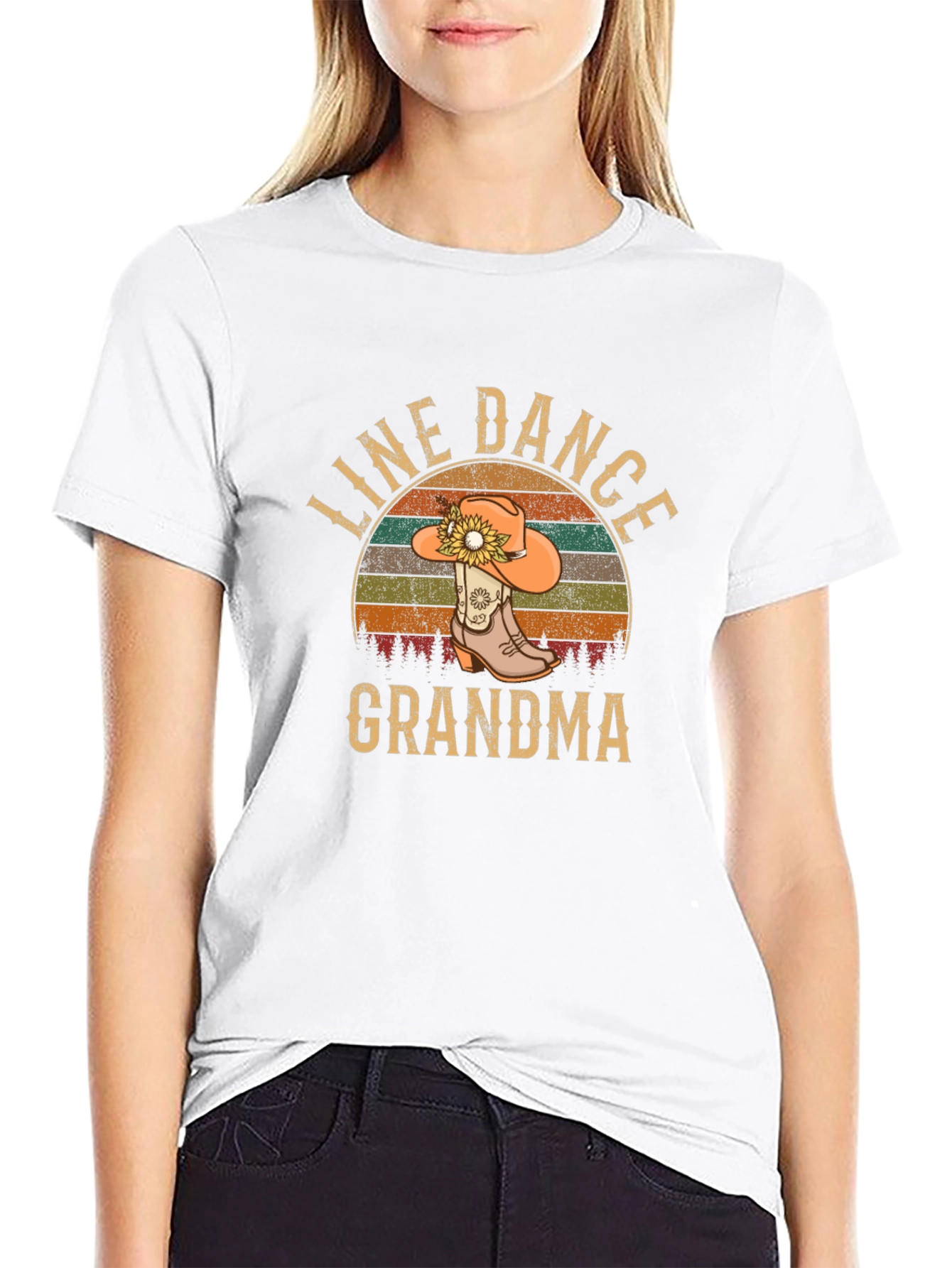 Line Dance Grandma T-Shirt