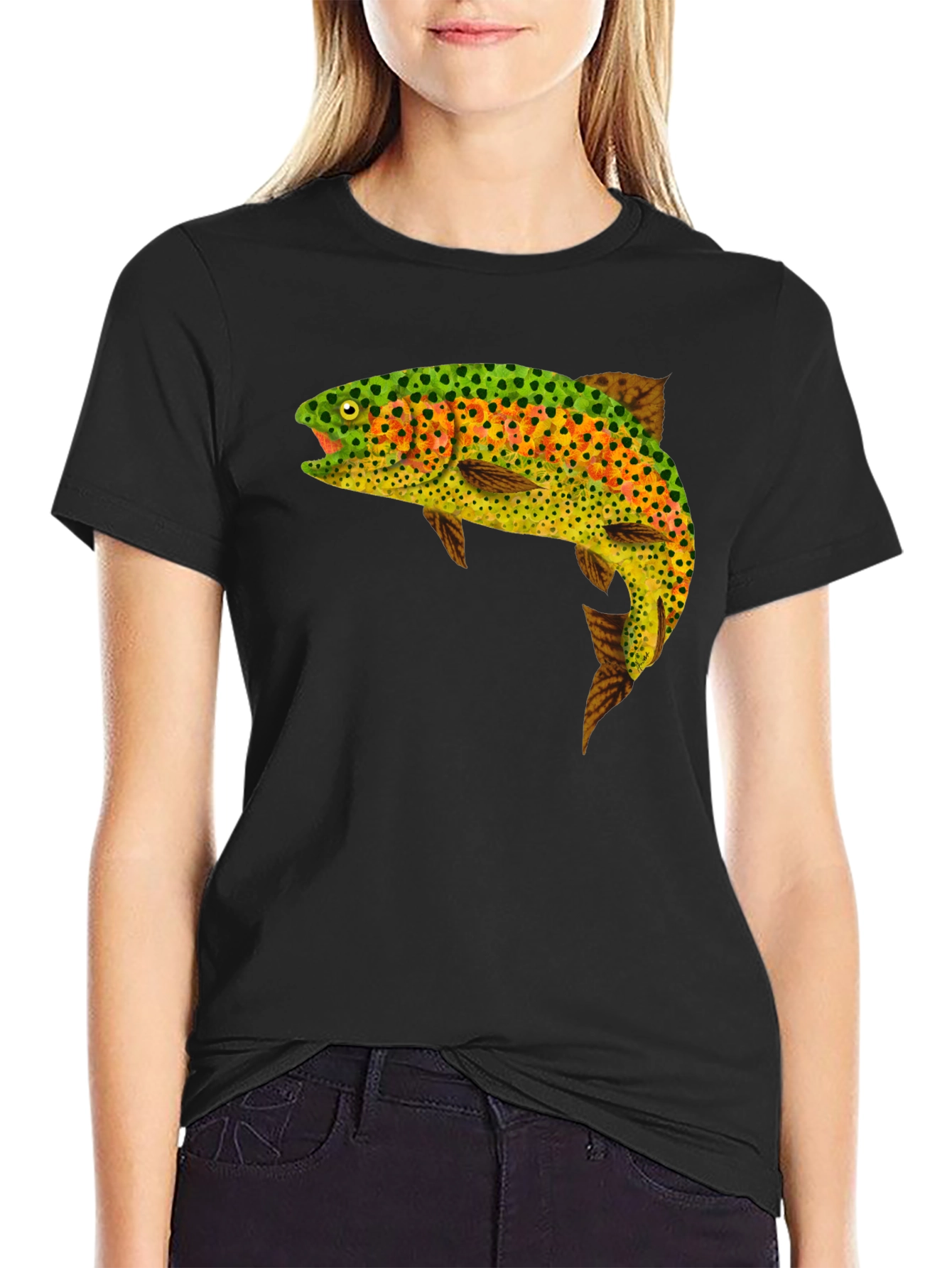 Trout Graphic Tee - Fishing T-Shirt