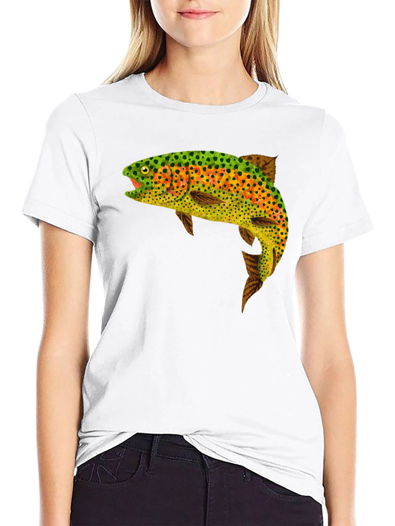 Trout Graphic Tee - Fishing T-Shirt