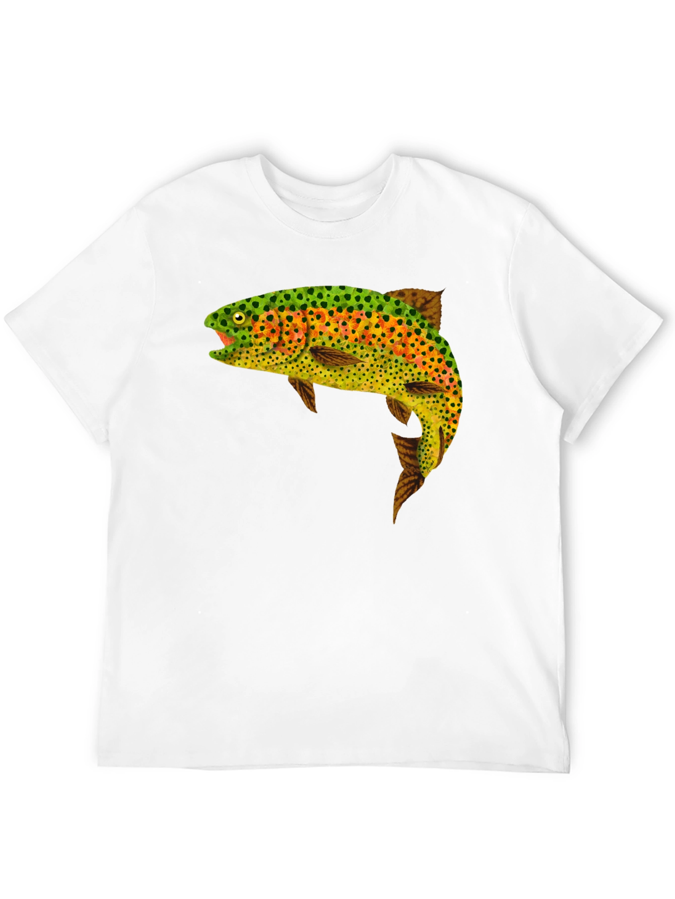 Trout Graphic Tee - Fishing T-Shirt