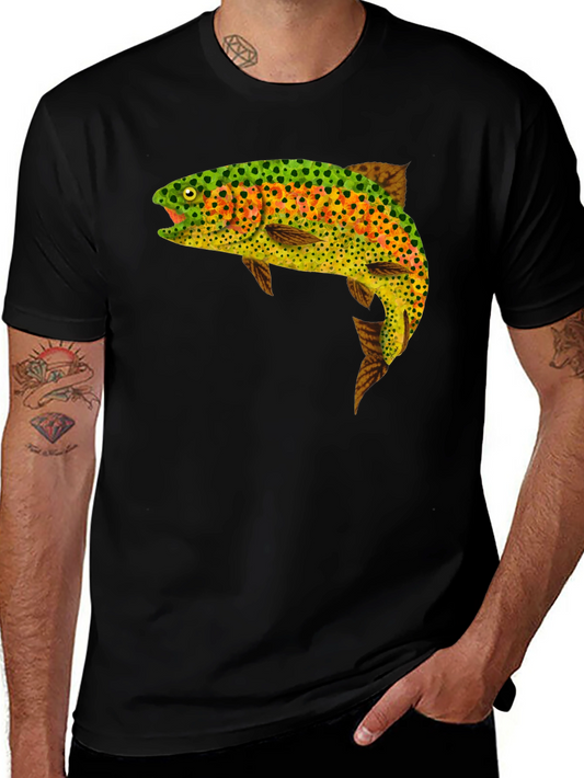 Trout Graphic Tee - Fishing T-Shirt