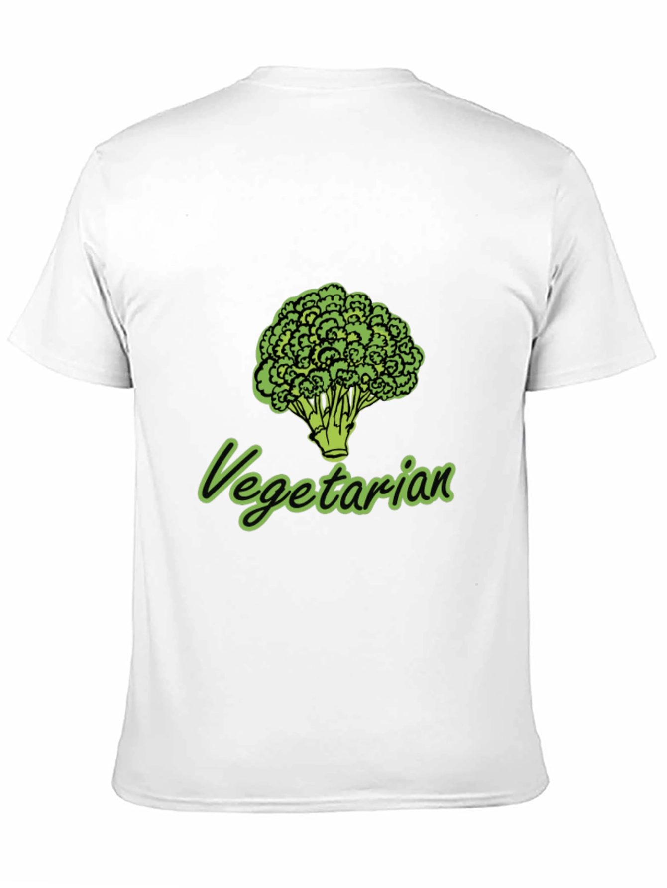 Vegetarian Broccoli Graphic T-Shirt