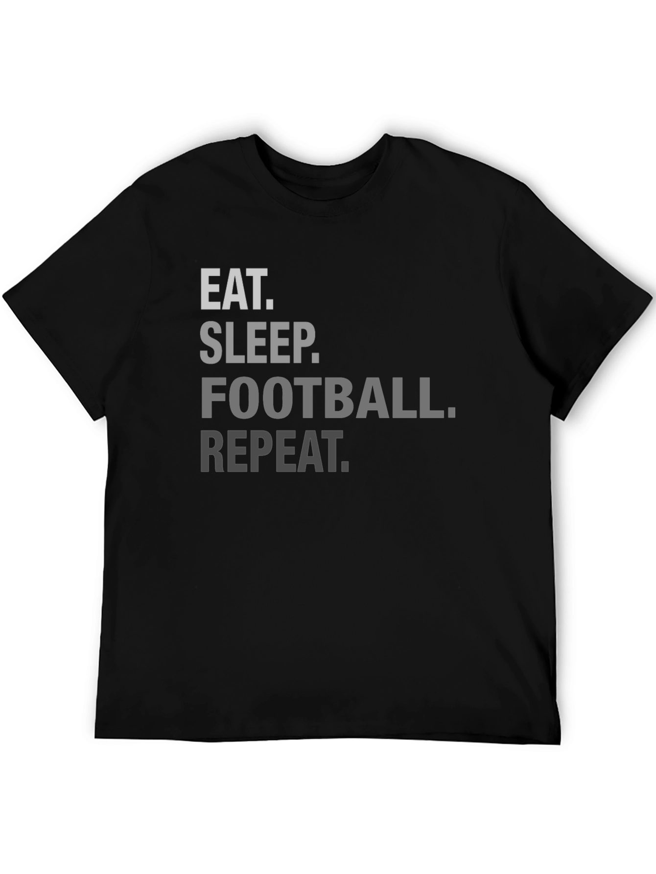 Eat Sleep Football Repeat T-Shirt