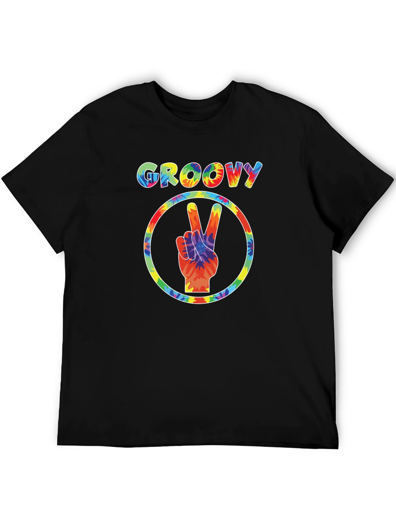 Groovy Tie-Dye Peace Sign T-Shirt