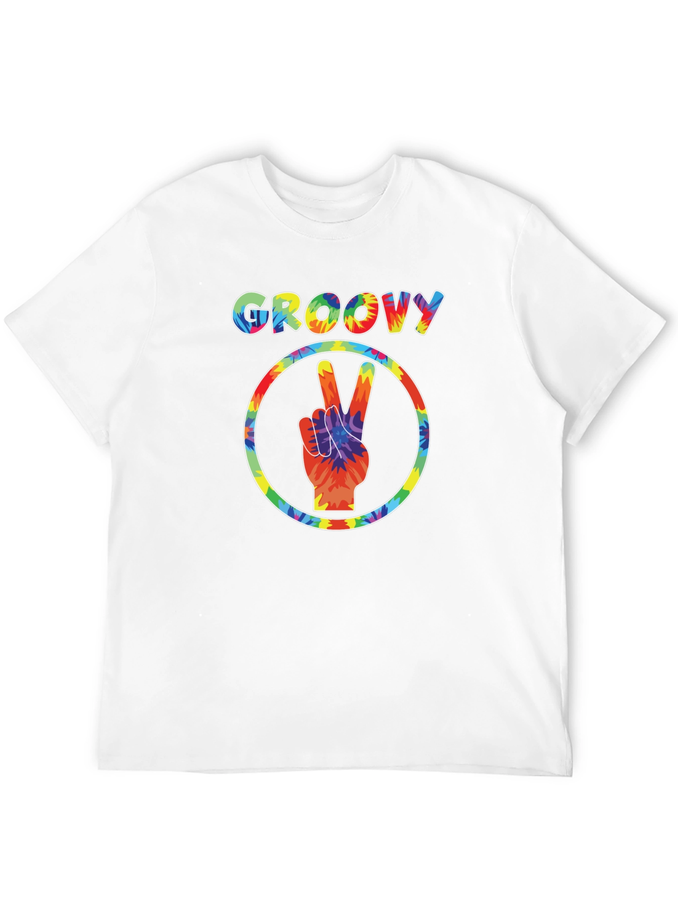Groovy Tie-Dye Peace Sign T-Shirt