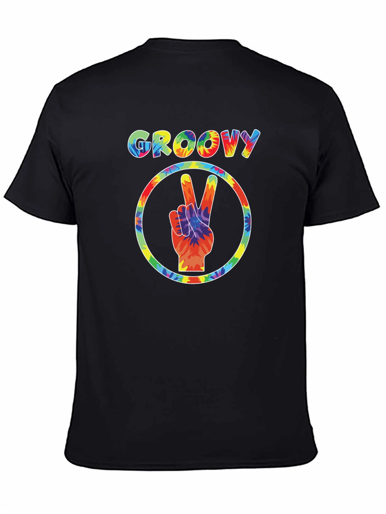 Groovy Tie-Dye Peace Sign T-Shirt
