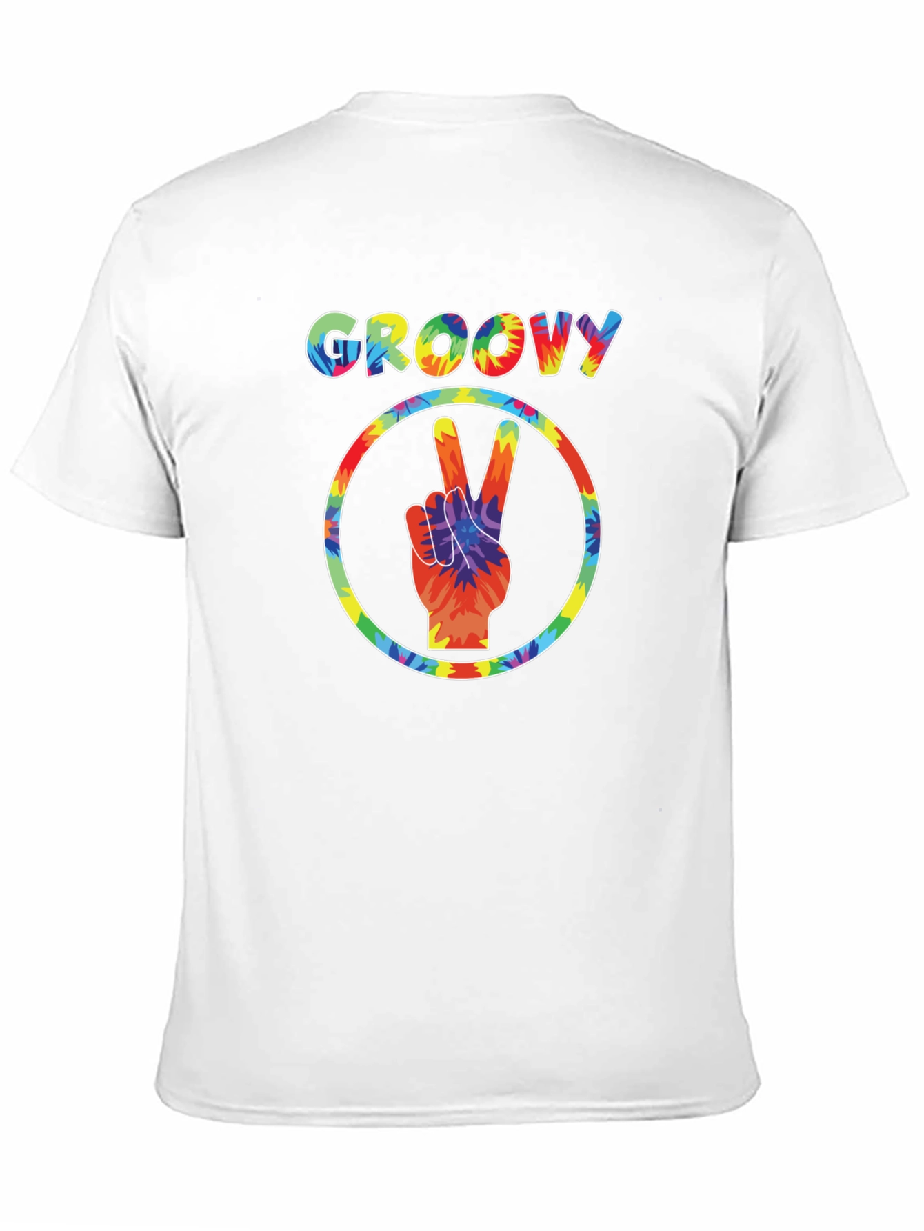 Groovy Tie-Dye Peace Sign T-Shirt