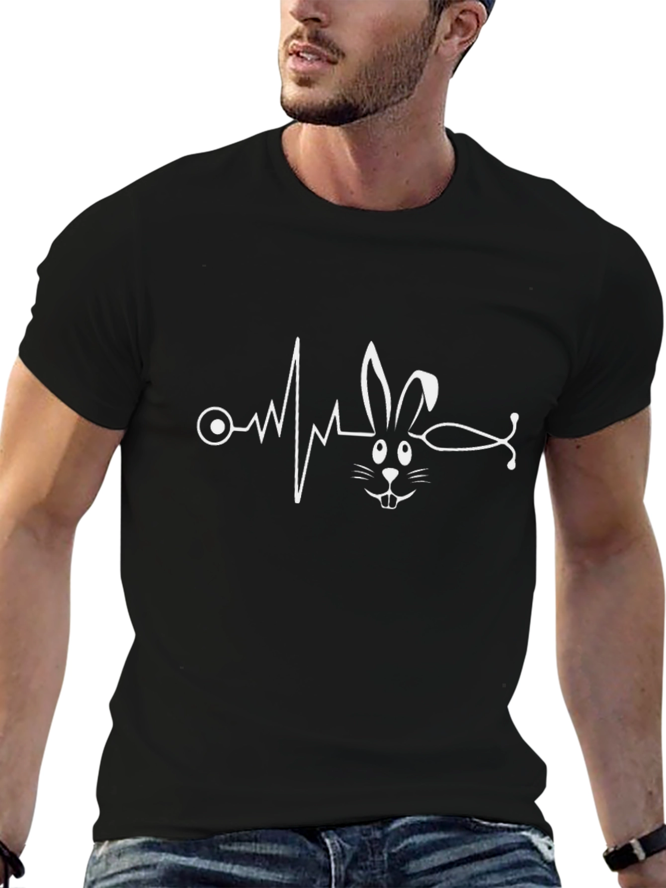 Funny Bunny Veterinarian T-Shirt