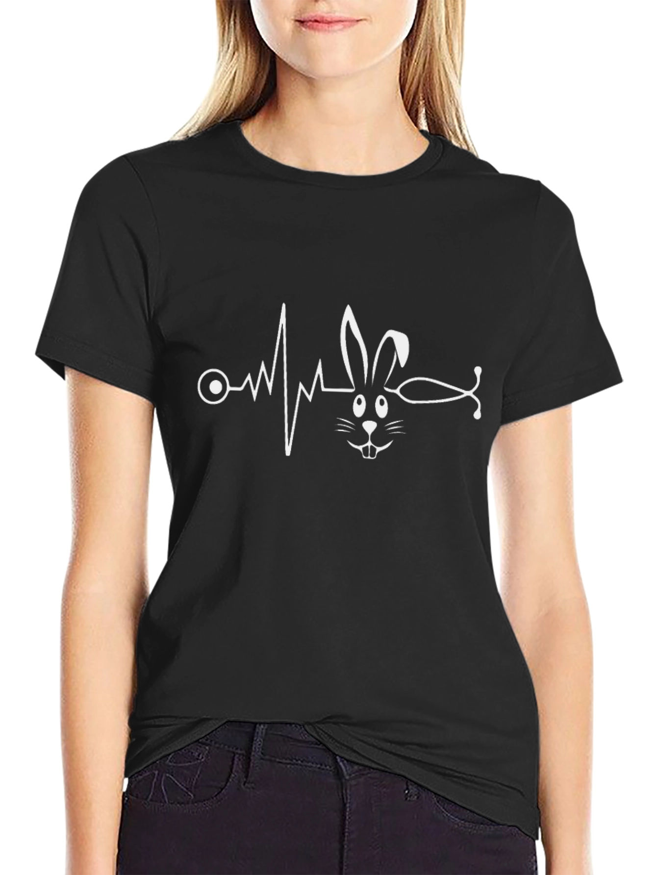 Funny Bunny Veterinarian T-Shirt