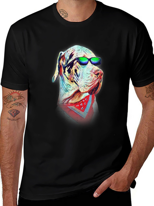 Cool Dog T-Shirt - Funky Graphic Tee