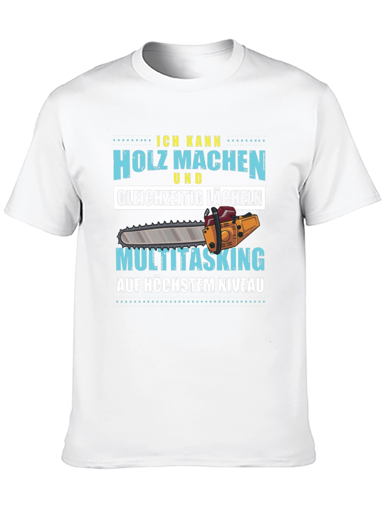 Funny Chainsaw Lumberjack T-Shirt