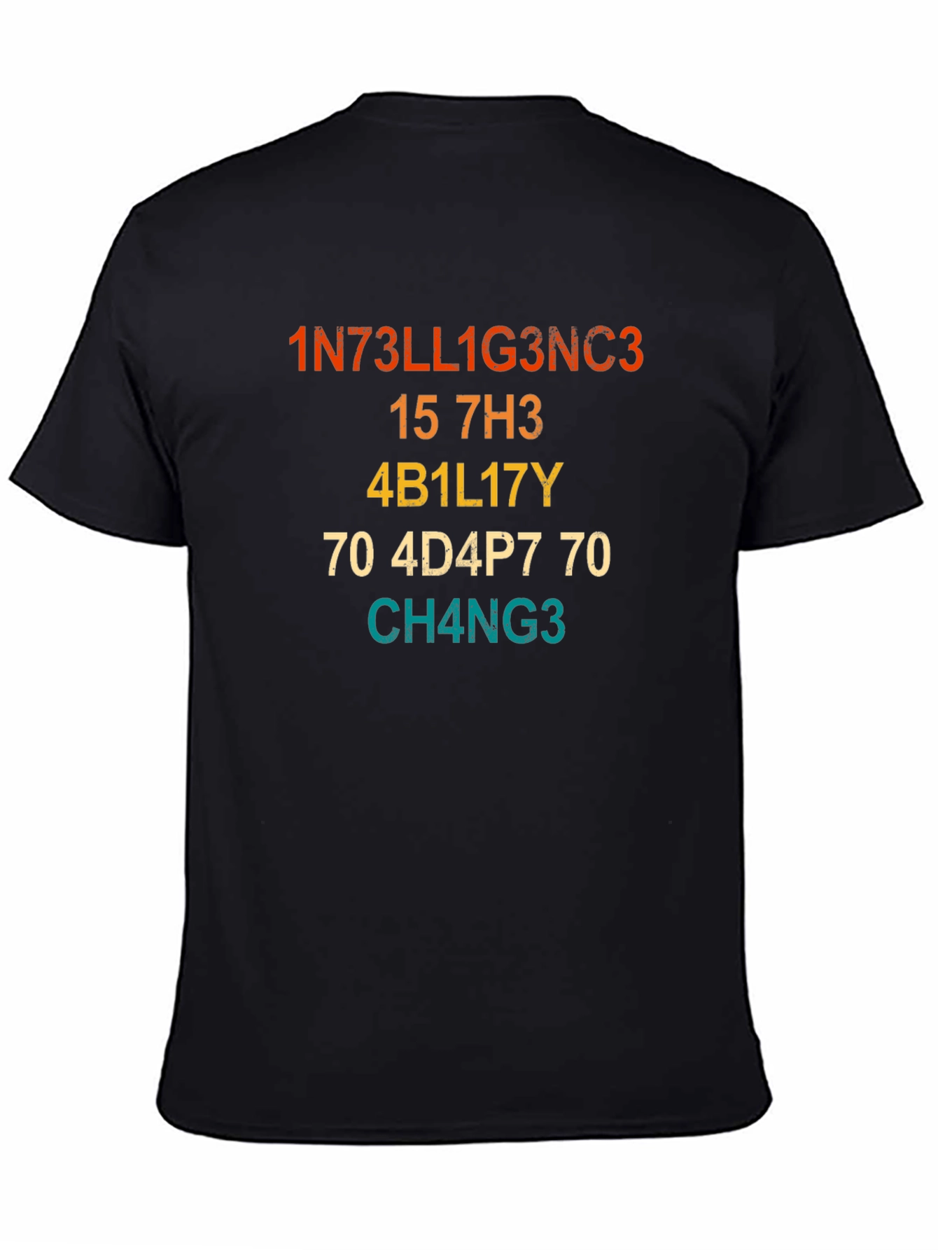 Intelligence Pun T-Shirt - Be the Change