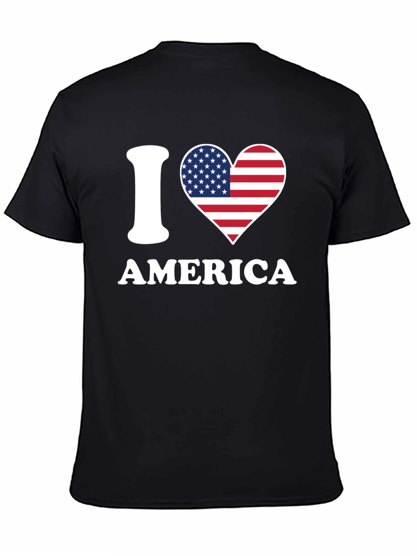 I Love America Patriotic T-Shirt
