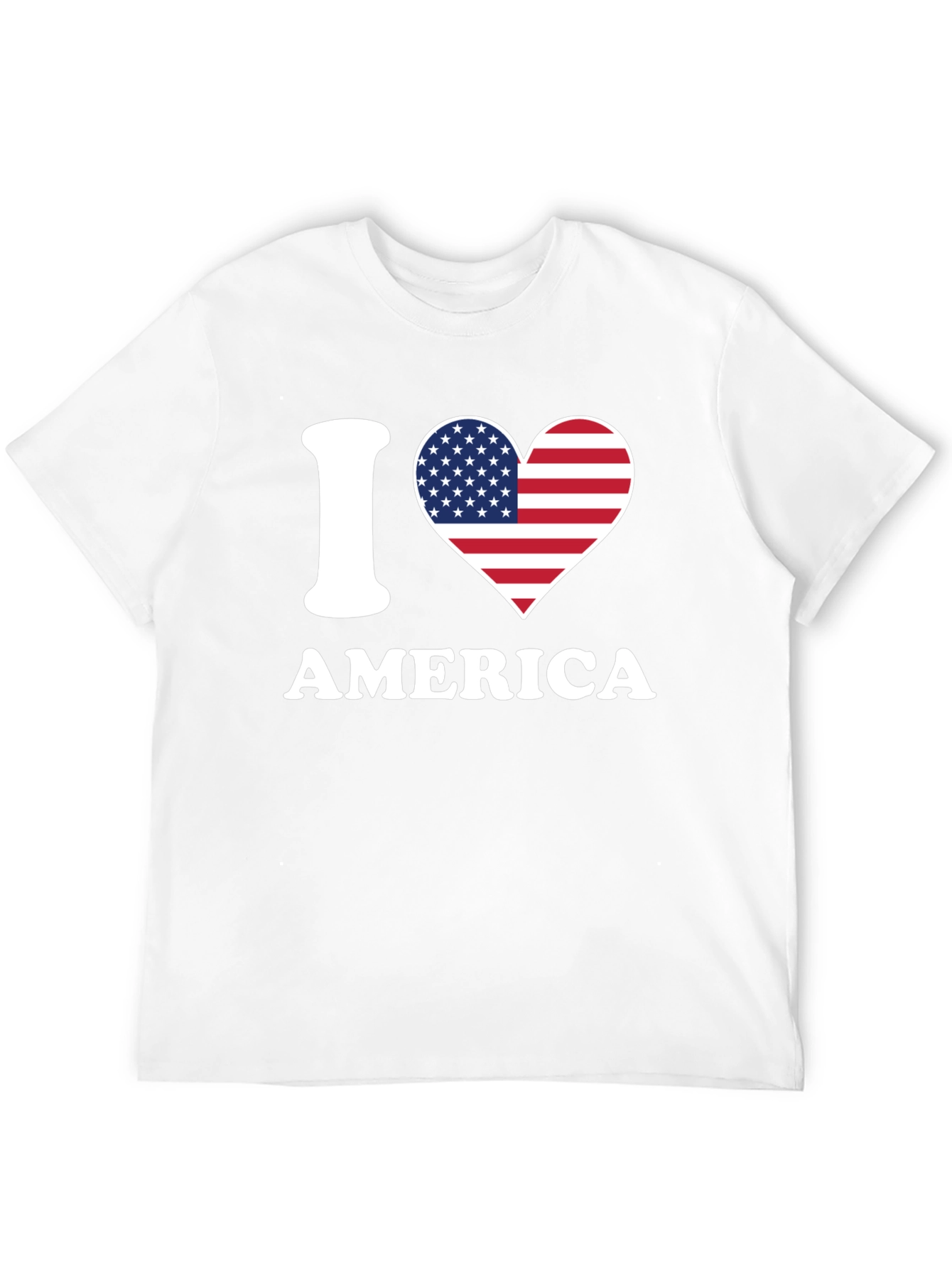 I Love America Patriotic T-Shirt