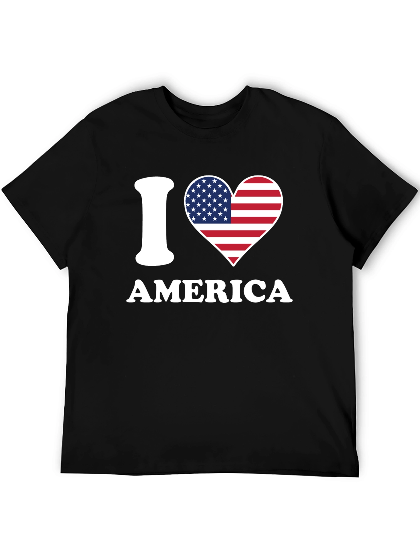 I Love America Patriotic T-Shirt
