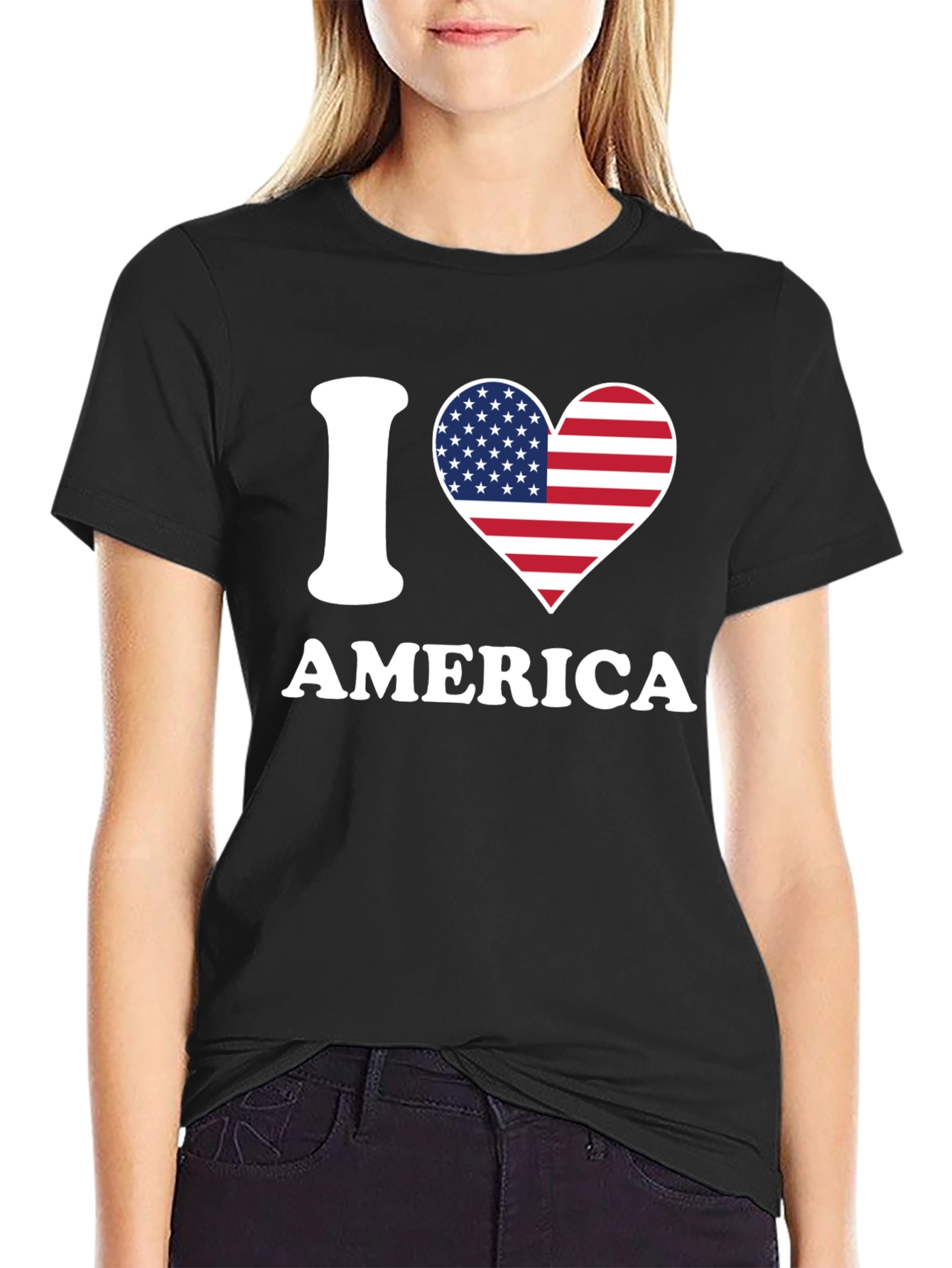I Love America Patriotic T-Shirt