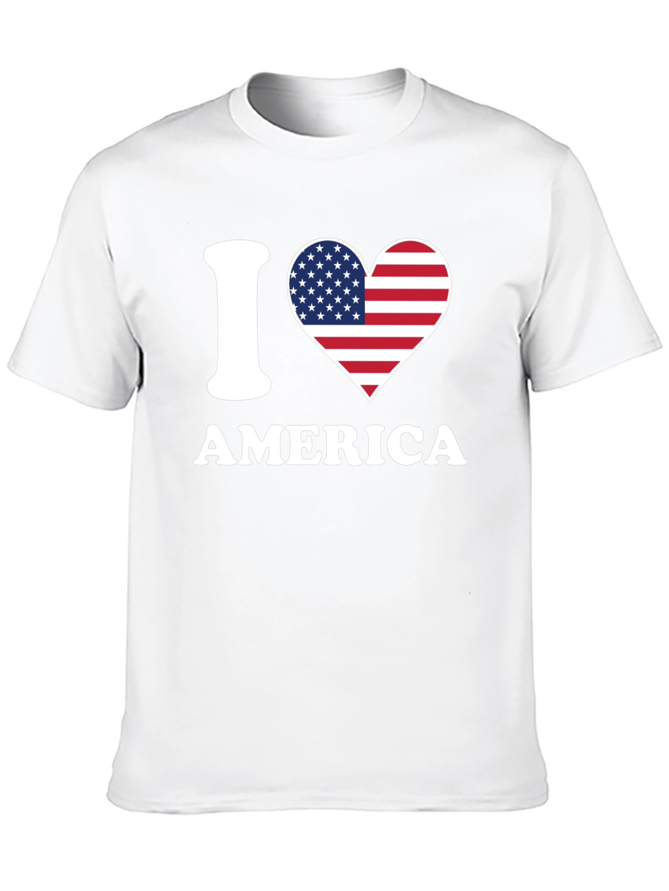 I Love America Patriotic T-Shirt