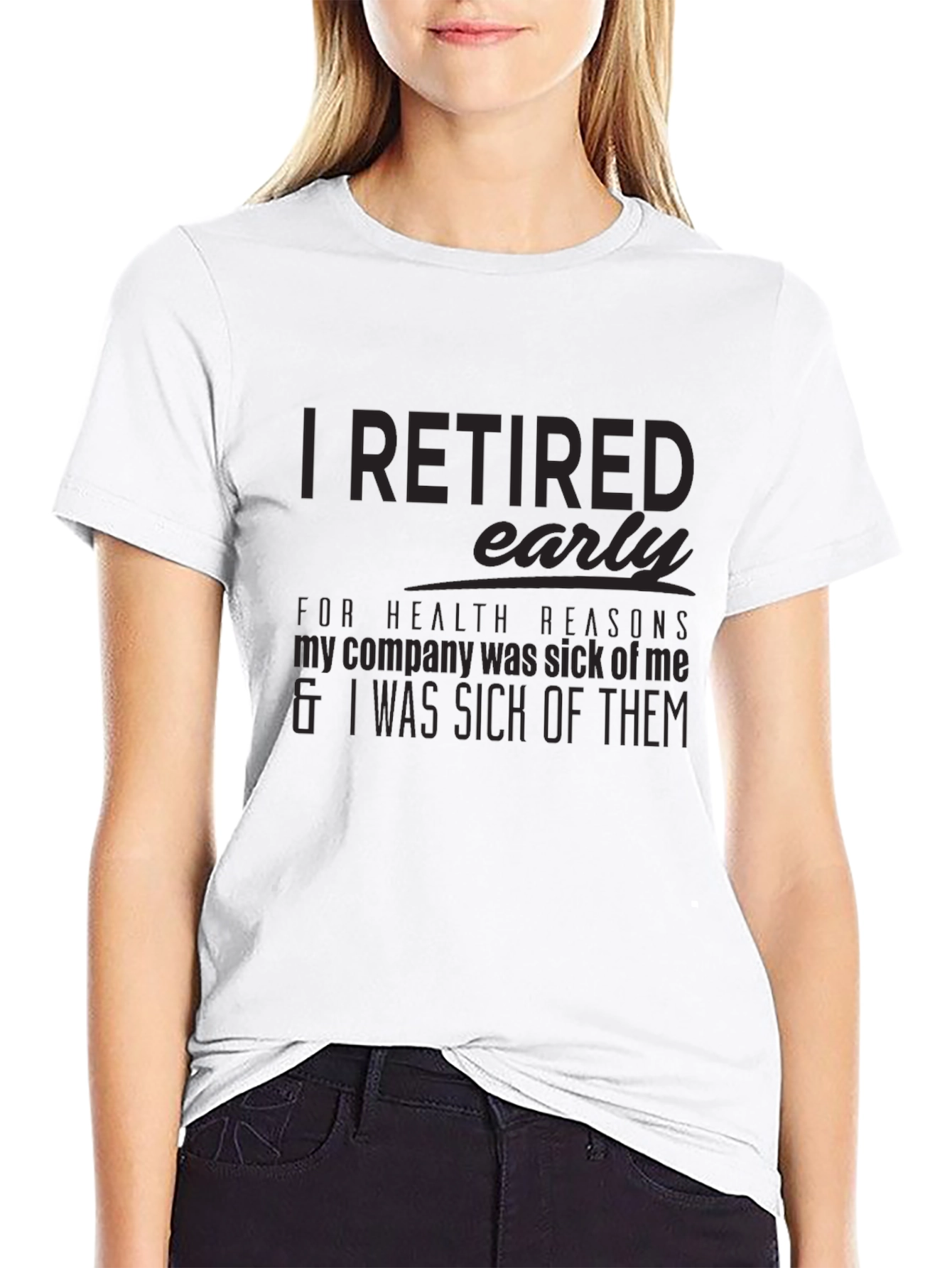 Retired Early T-Shirt - Sarcastic Retirement Tee
