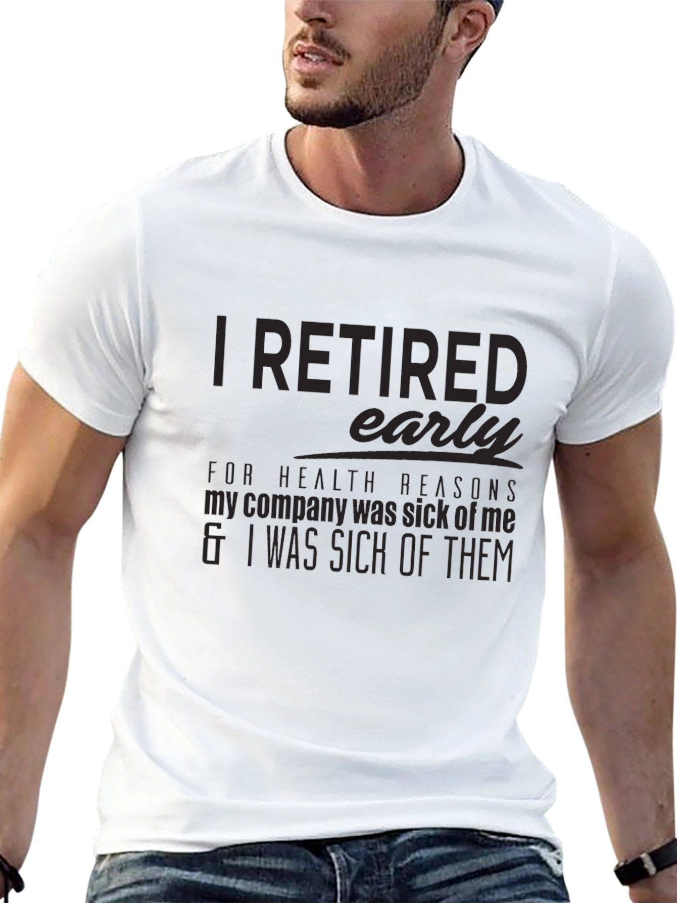 Retired Early T-Shirt - Sarcastic Retirement Tee