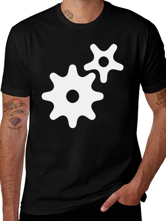 Gear Graphic Black T-Shirt