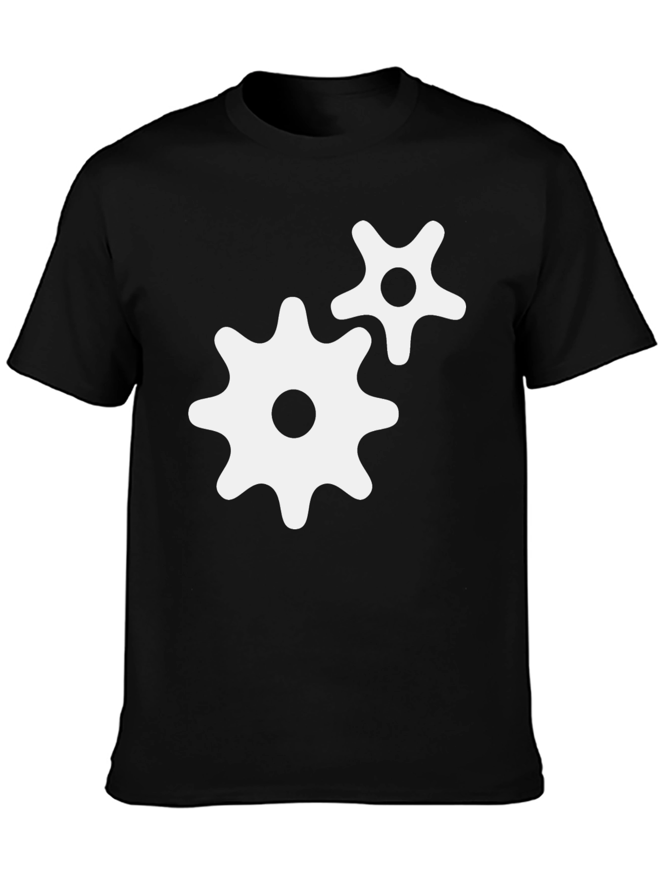 Gear Graphic Black T-Shirt