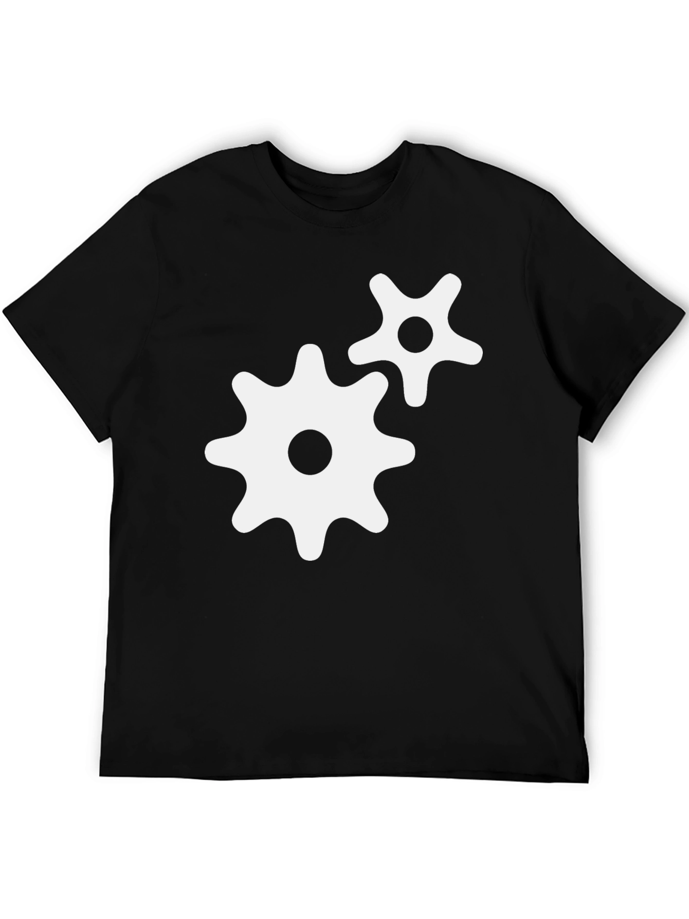 Gear Graphic Black T-Shirt
