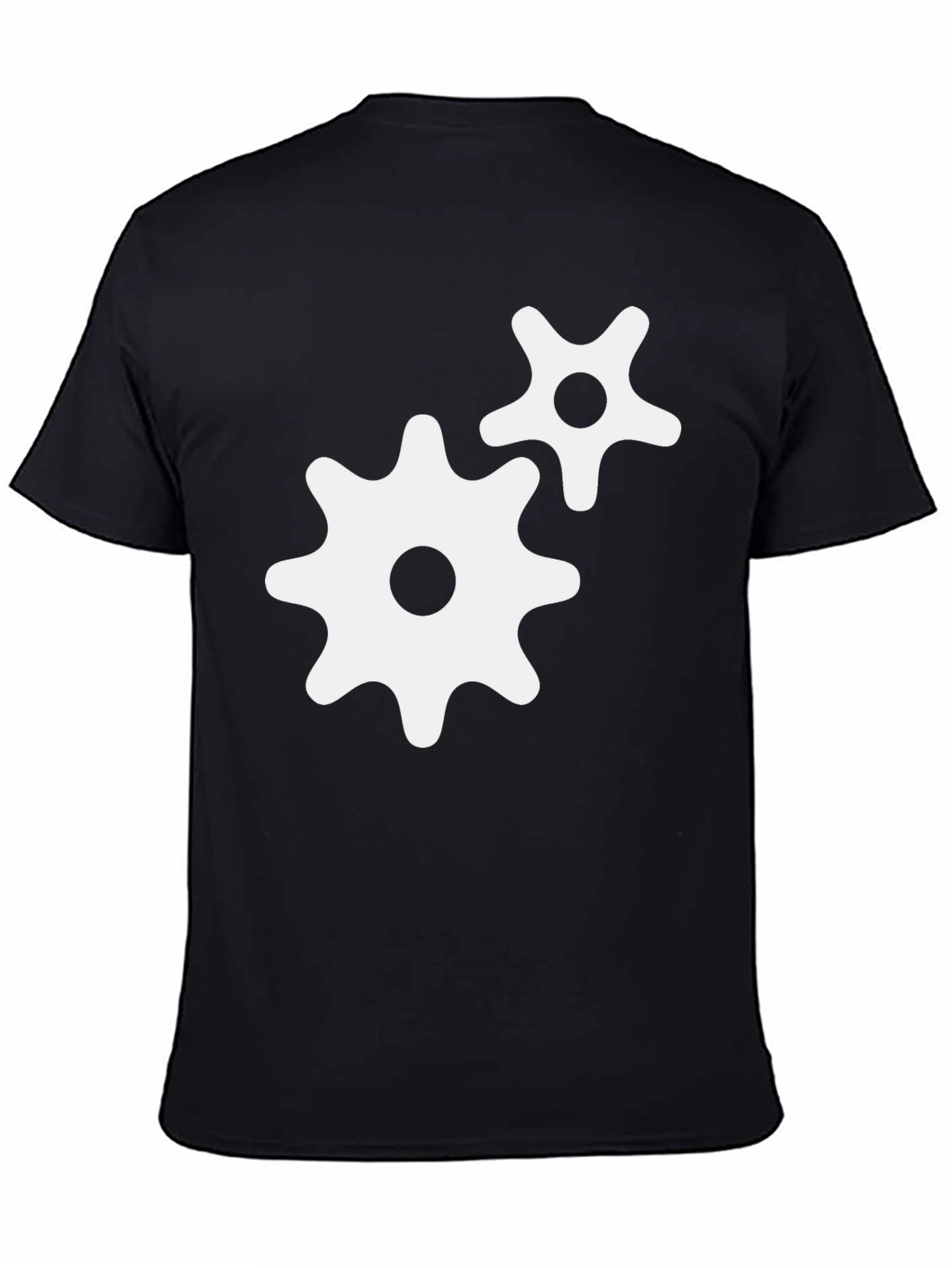 Gear Graphic Black T-Shirt