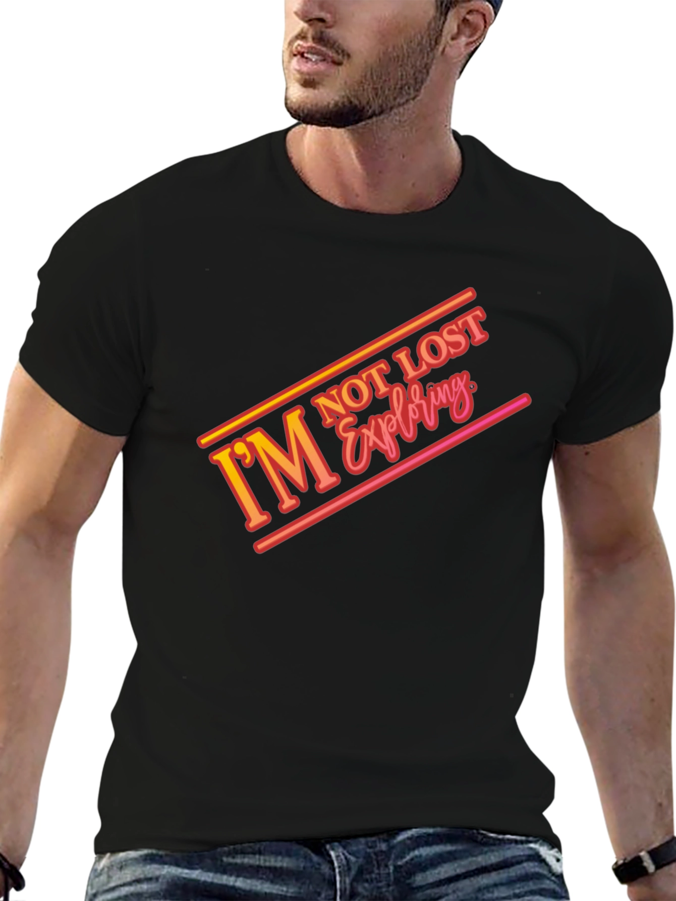Im Not Lost Exploring Graphic T-Shirt