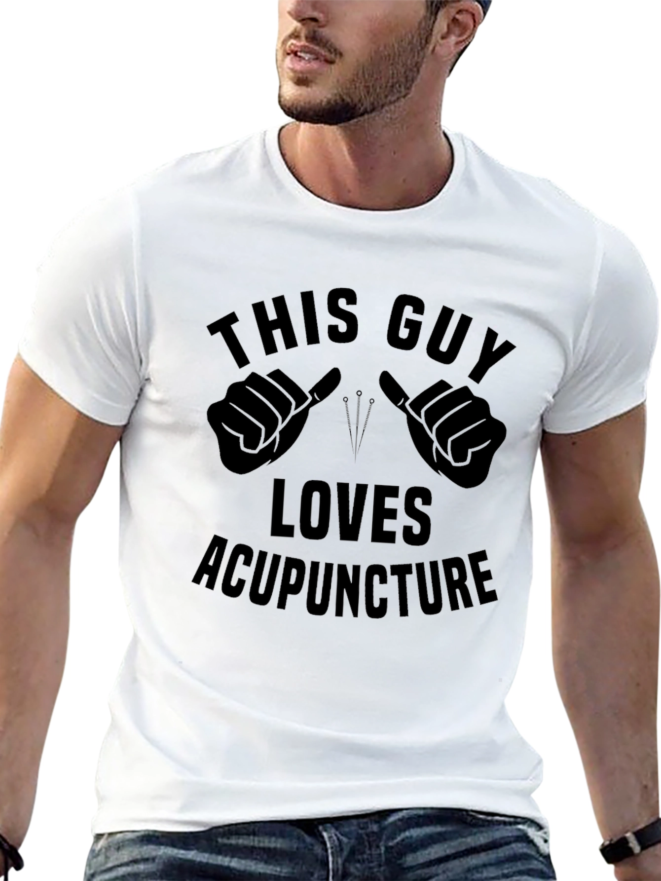 Acupuncture Lover T-Shirt Funny Acupuncture Tee